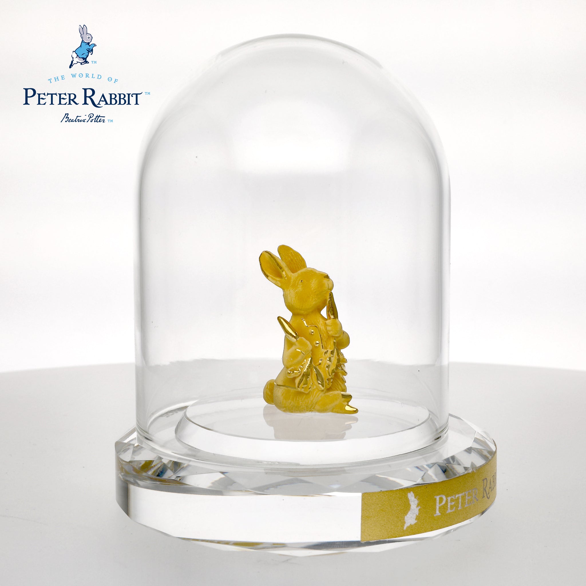 K24金製品(純金/ピーターラビット/フィギア/7g/造幣局品位刻印付)《26C10110》