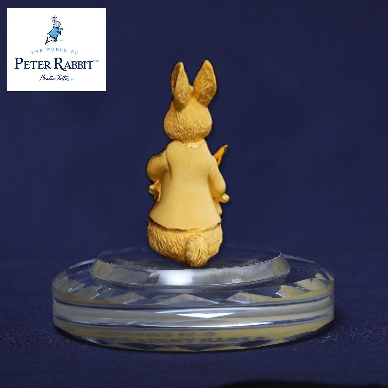 K24金製品(純金/ピーターラビット/フィギア/7g/造幣局品位刻印付)《26C10110》