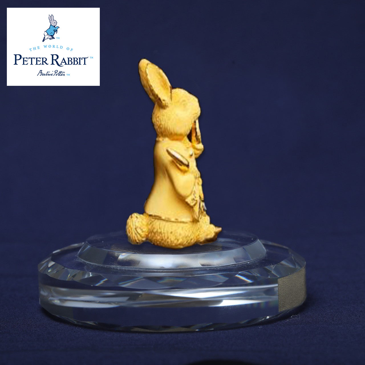K24金製品(純金/ピーターラビット/フィギア/7g/造幣局品位刻印付)《26C10110》