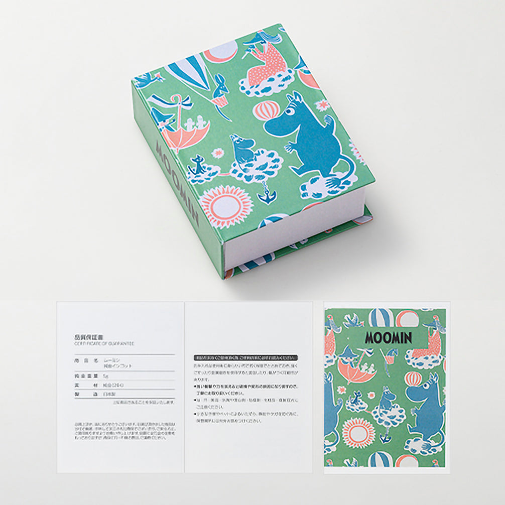 K24/K18ネックレス(純金/ムーミン/インゴット/5g)《26C10112》