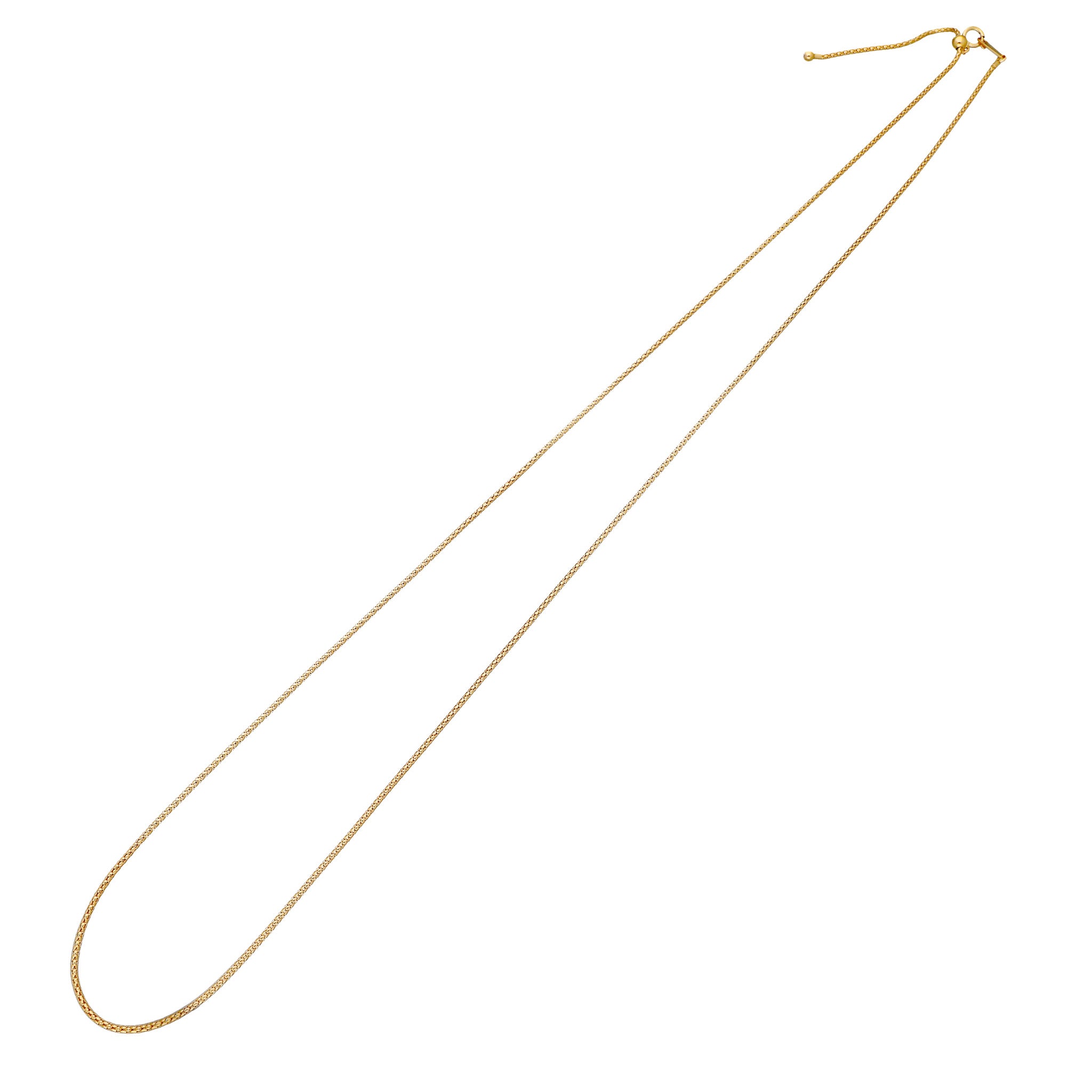 【限定10点】K18ネックレス(ロング/70cm)《26C20104》
