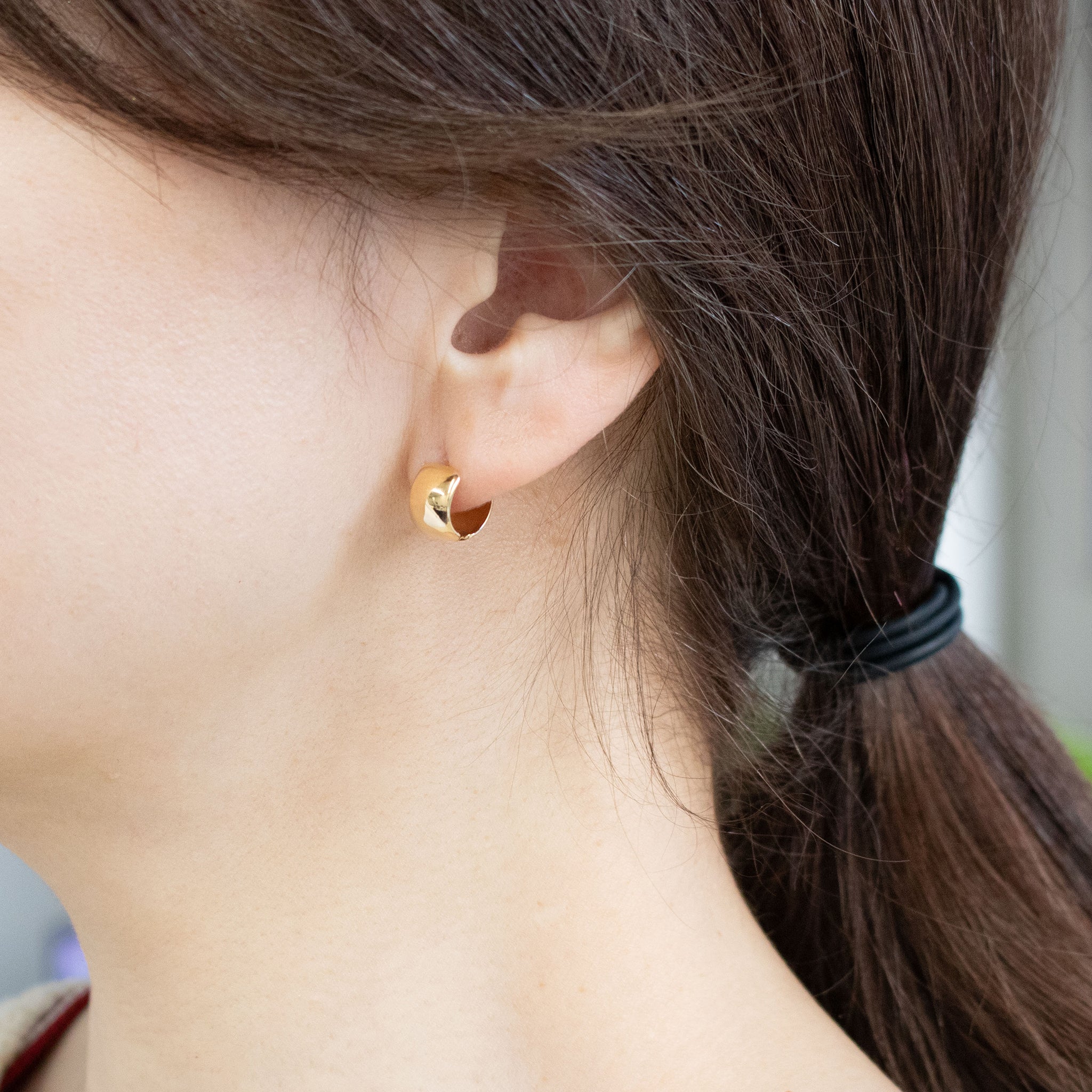 K18ピアス(フープ)《26C20105》