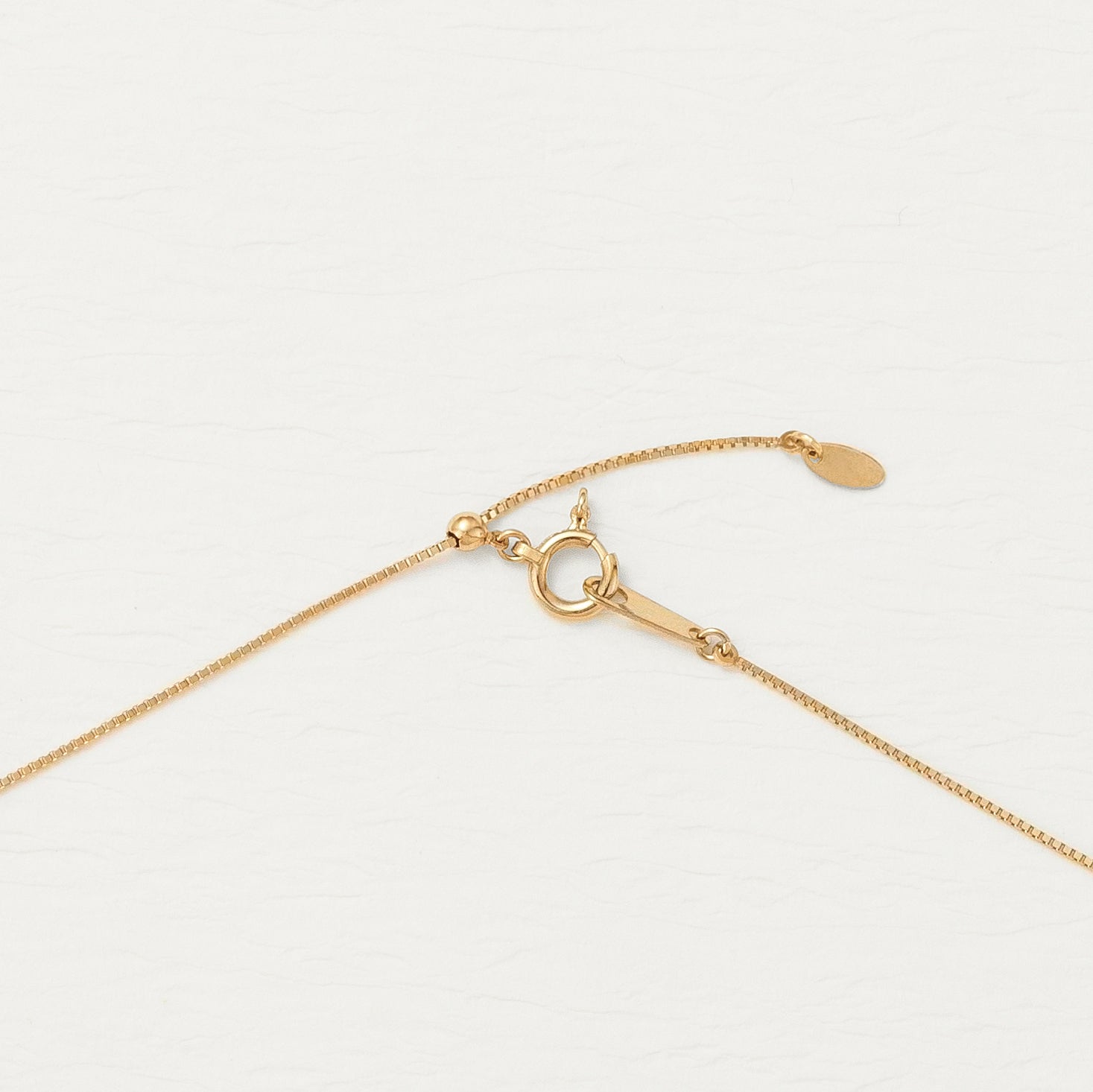 ダイヤモンド K18ネックレス(クローバーモチーフ/4月誕生石)《26C20116》