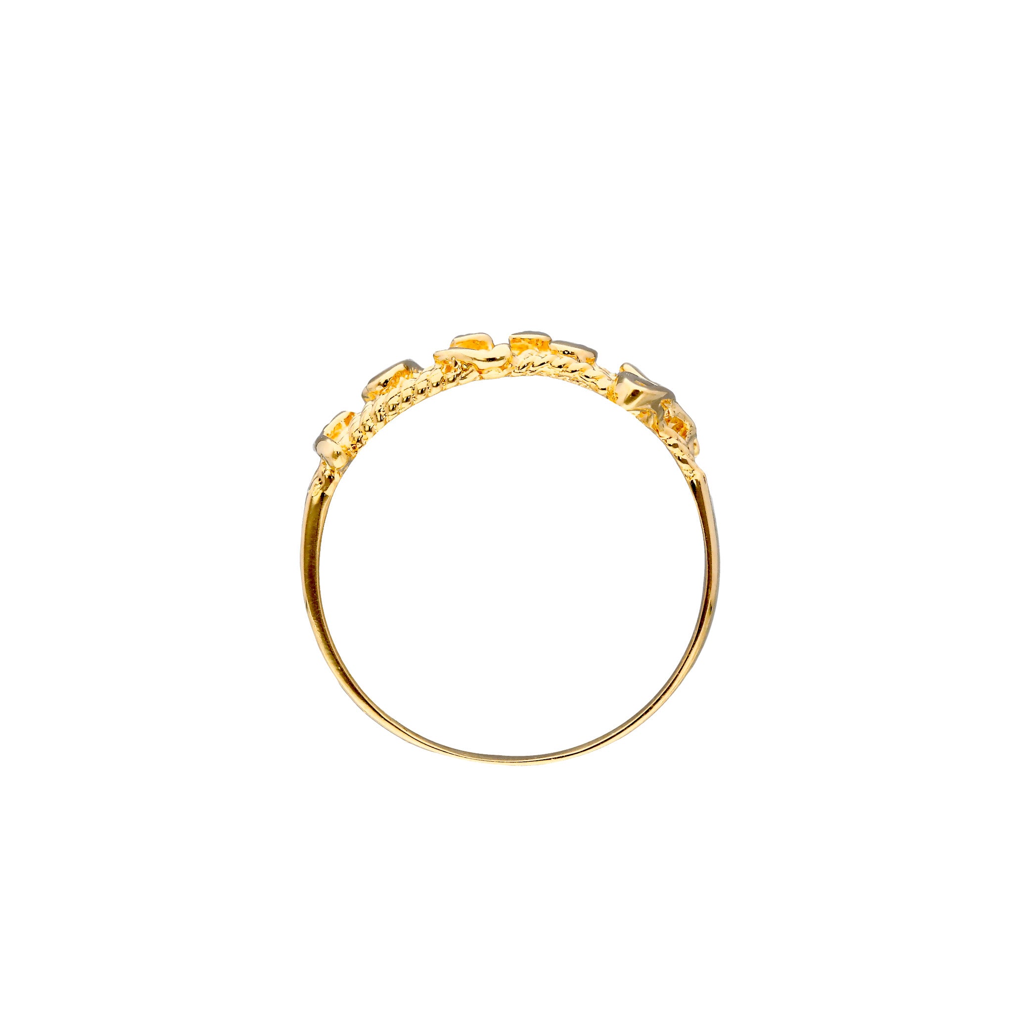 K18リング(音符モチーフ)《26C20124》