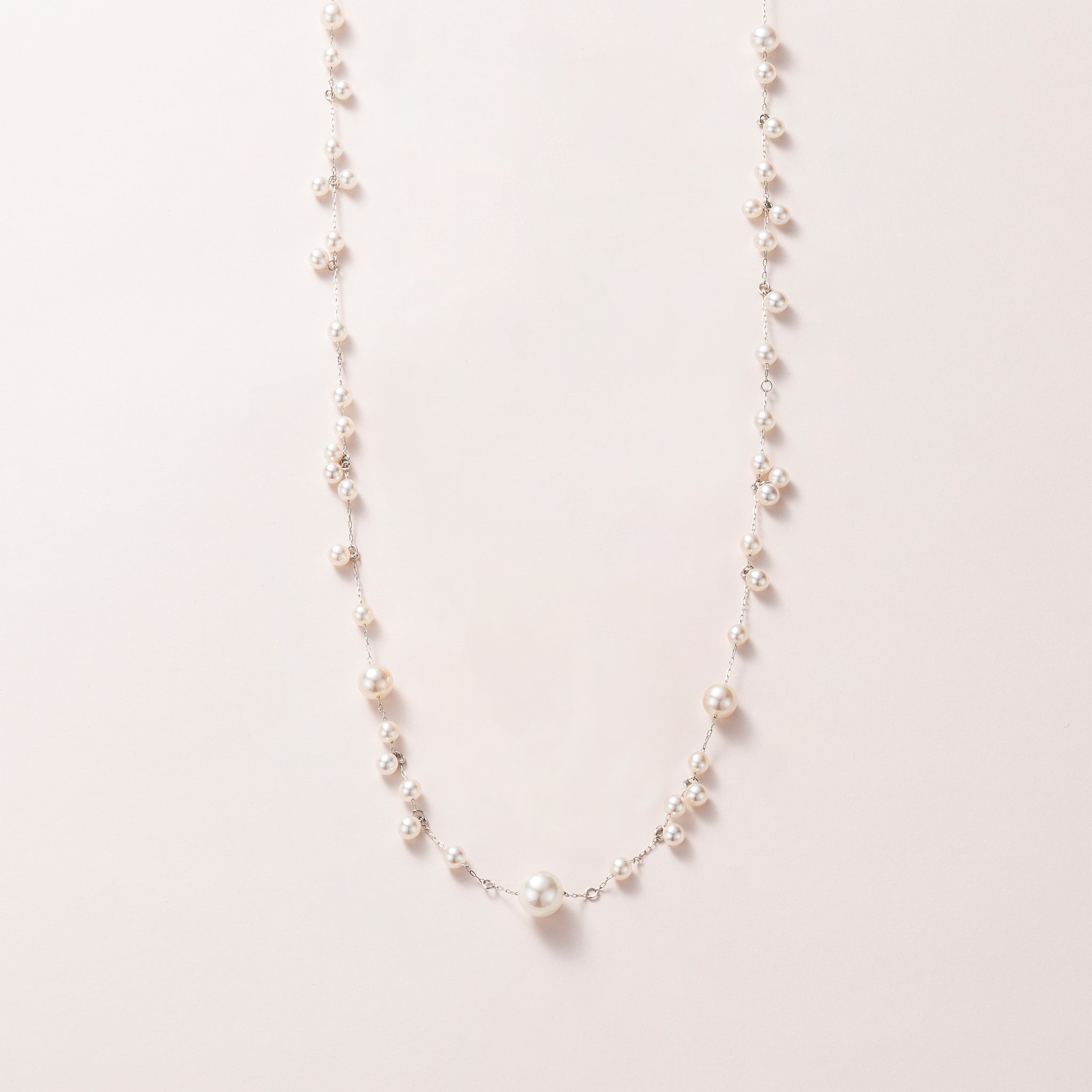 パール K14ネックレス(アコヤ真珠/ロング/68cm/6月誕生石)《26C20128》