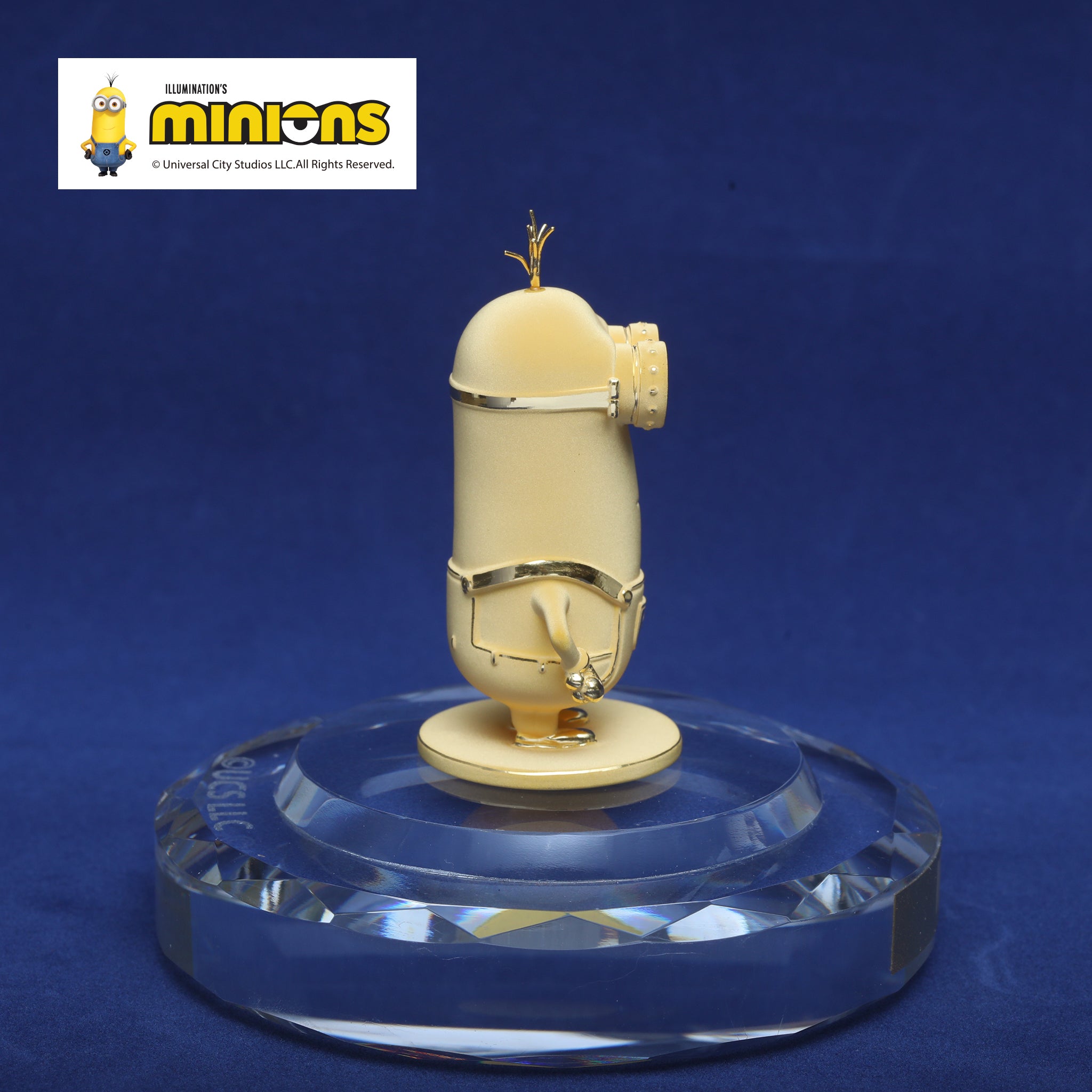 K24金製品(純金/minions/ミニオンズ/Kevin/フィギア/13g/造幣局品位刻印付)《26C60106》