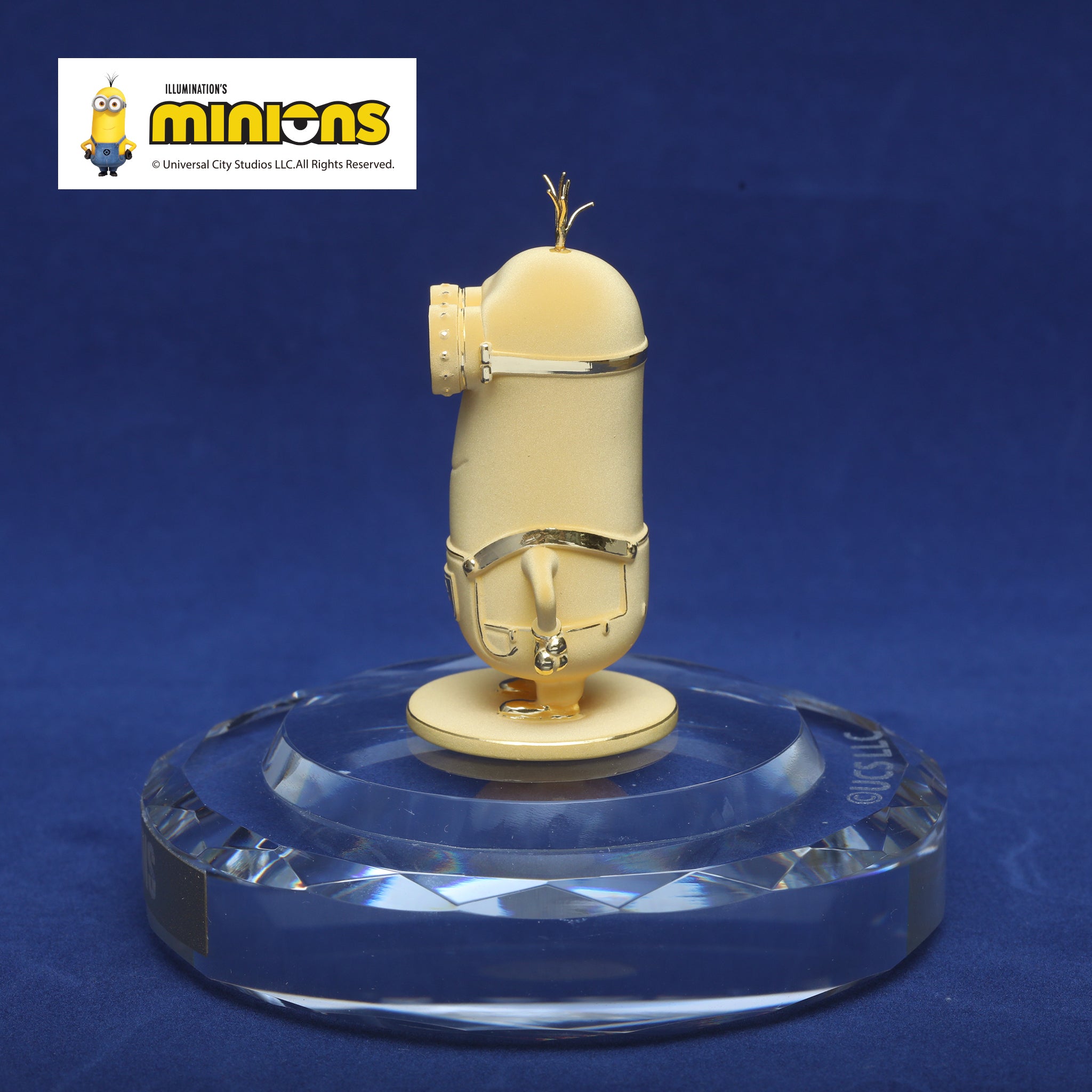 K24金製品(純金/minions/ミニオンズ/Kevin/フィギア/13g/造幣局品位刻印付)《26C60106》