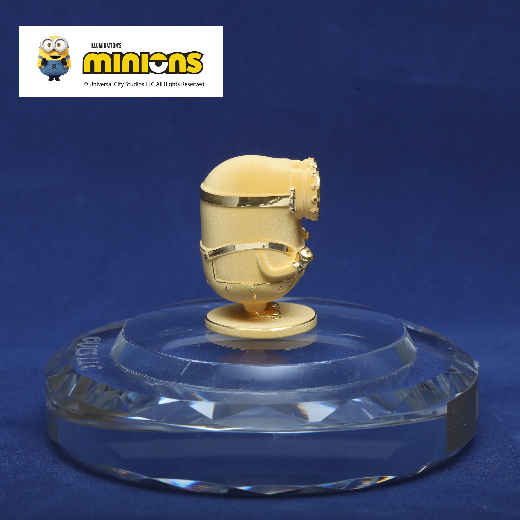 K24金製品(純金/minions/ミニオンズ/Bob/フィギア/9g/造幣局品位刻印付)《26C60109》