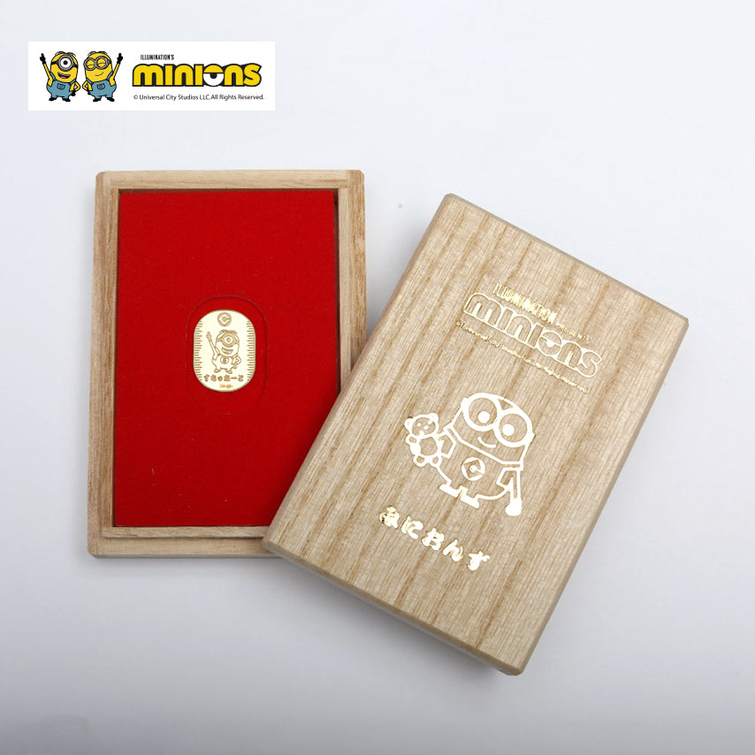 K24小判(純金/10g/minions/ミニオンズ/Stuart&Dave/造幣局品位刻印付)《26C60110》