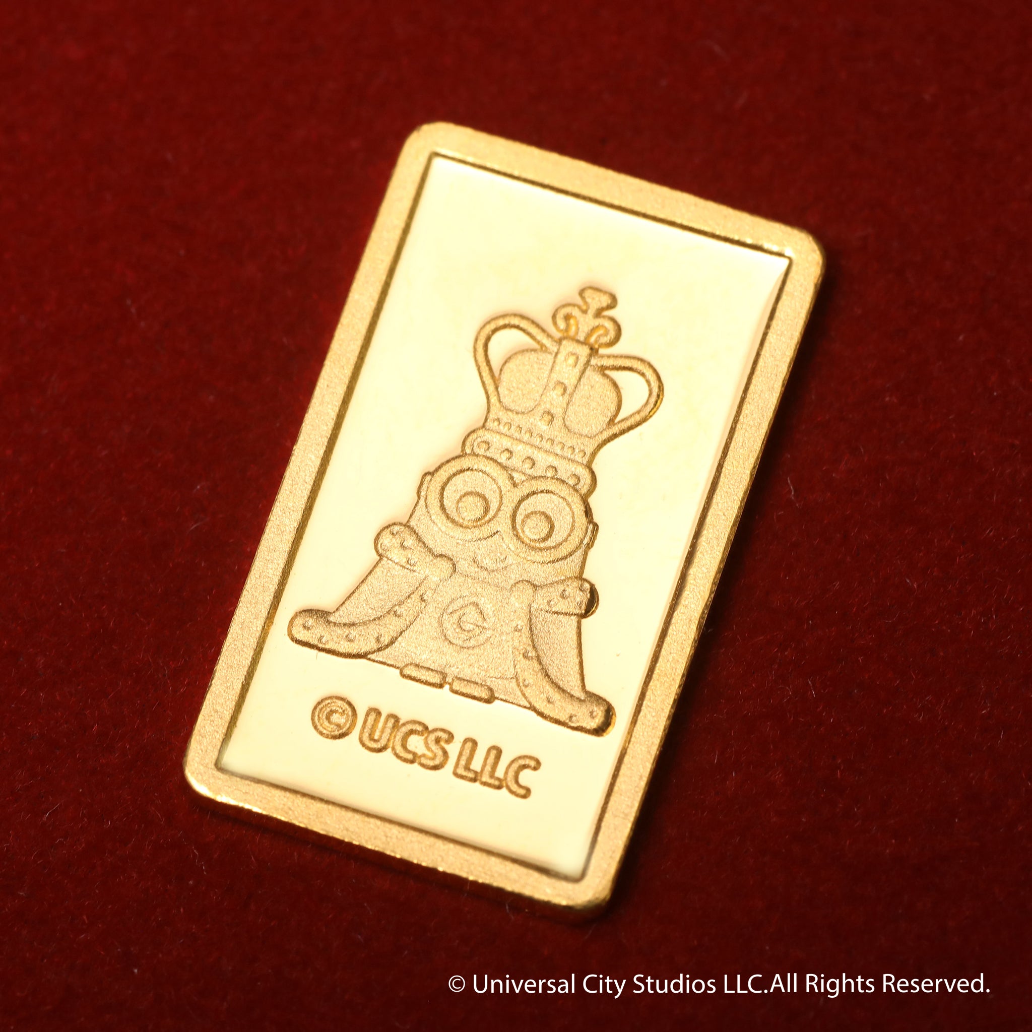 K24金製品(純金/minions/ミニオンズ/King Bob/インゴット/5g)《26C60112》