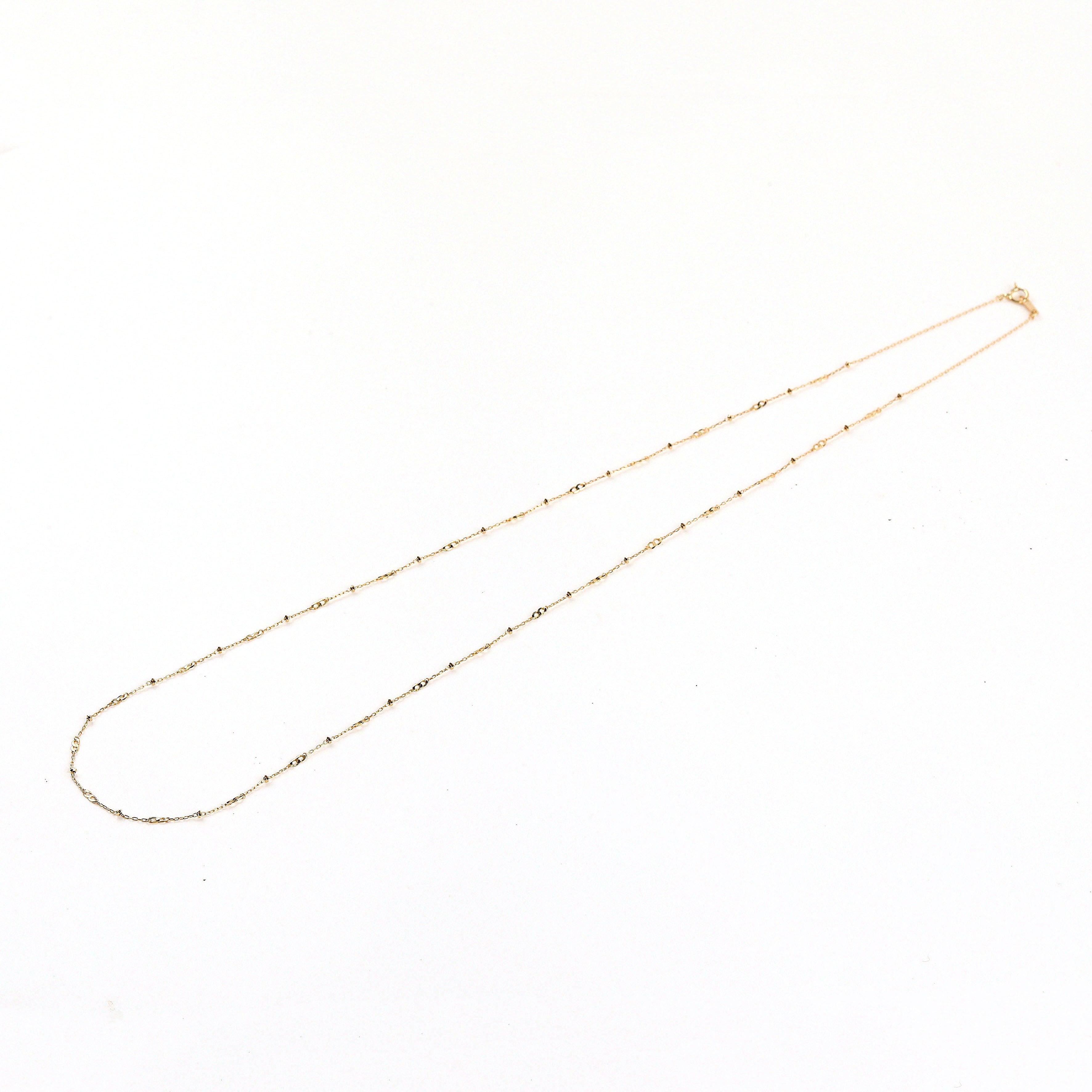 K18ネックレス(ロング/70cm)《26H00308》