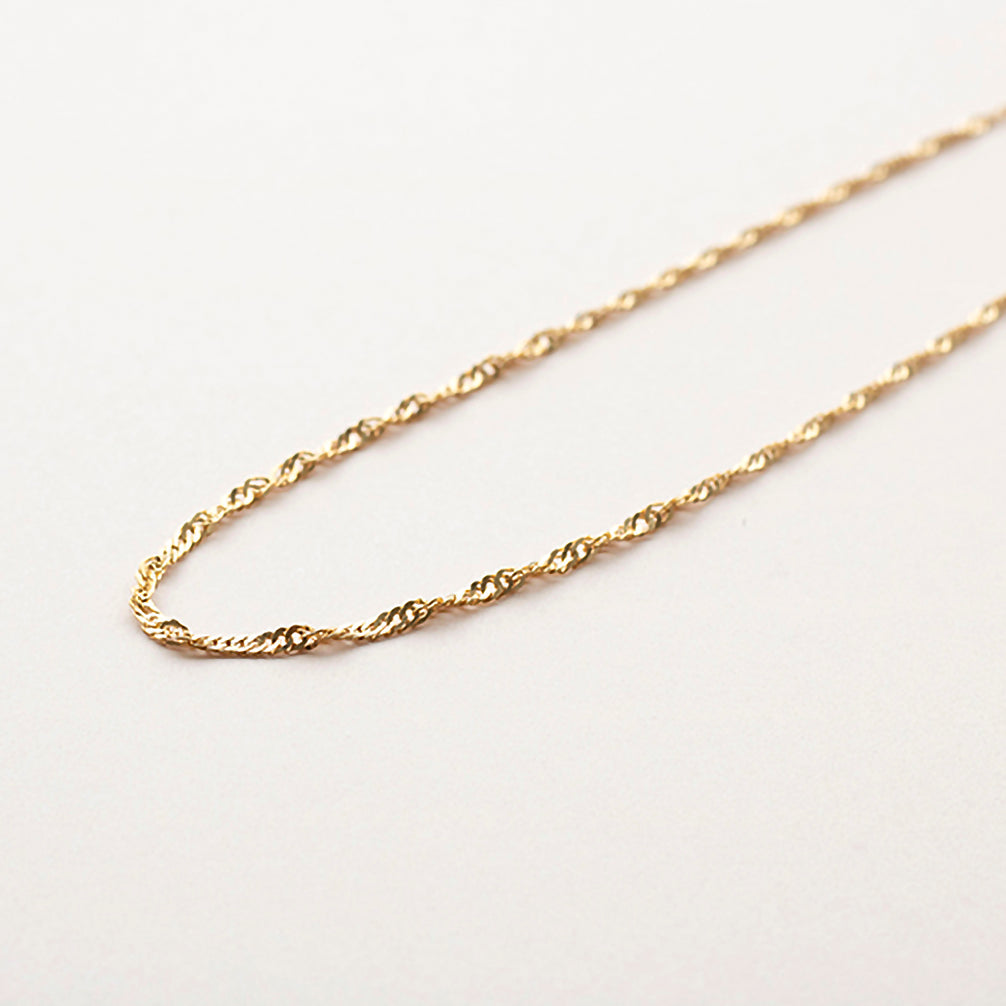 【限定5点】K24ネックレス(純金/造幣局品位刻印付)《26H01503》