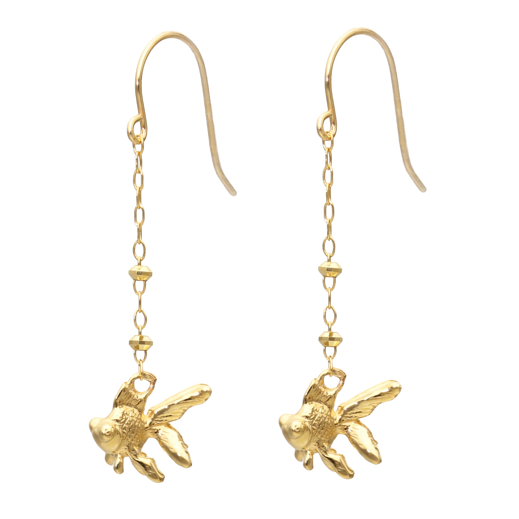 K10ピアス(金魚モチーフ)《26H02402》