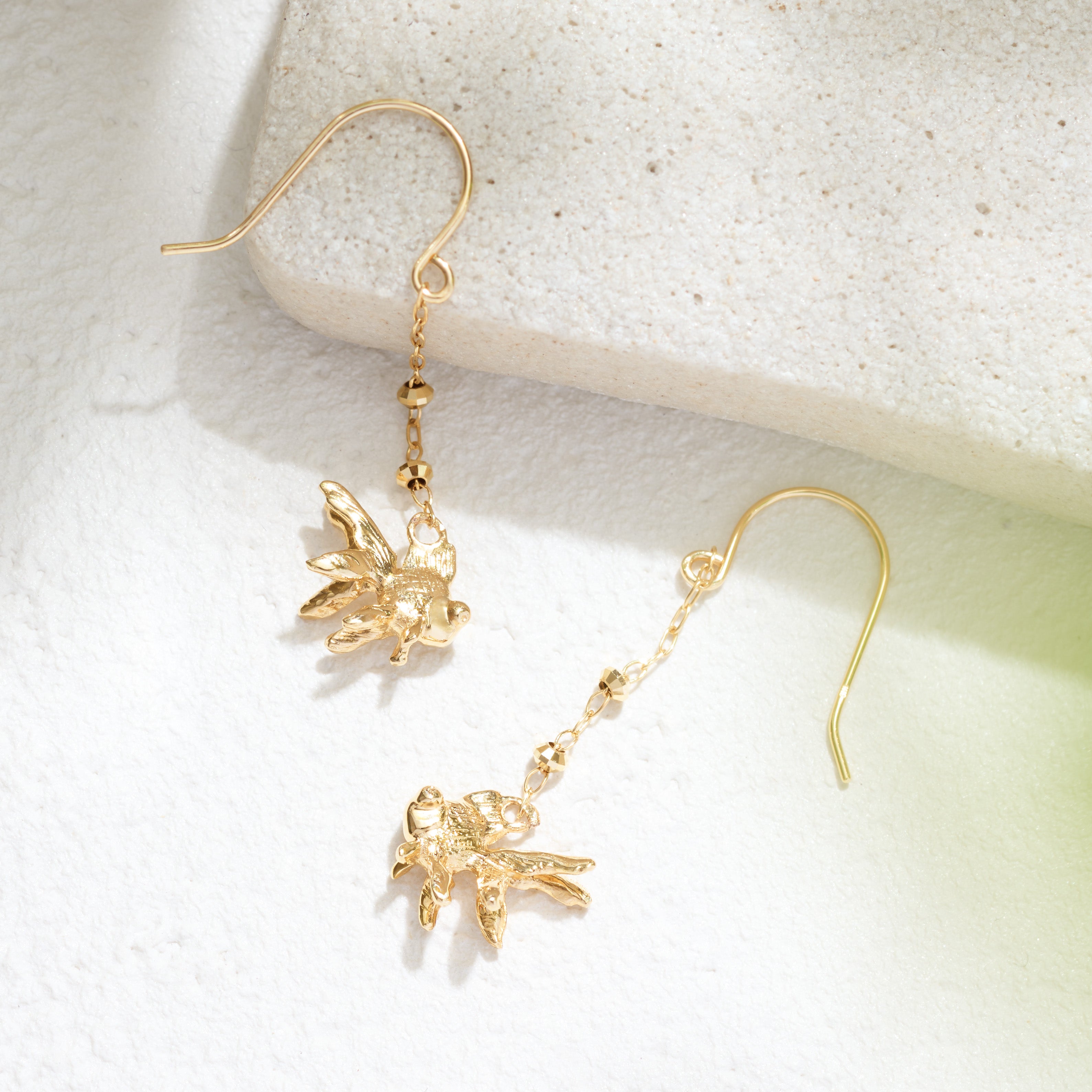K10ピアス(金魚モチーフ)《26H02402》