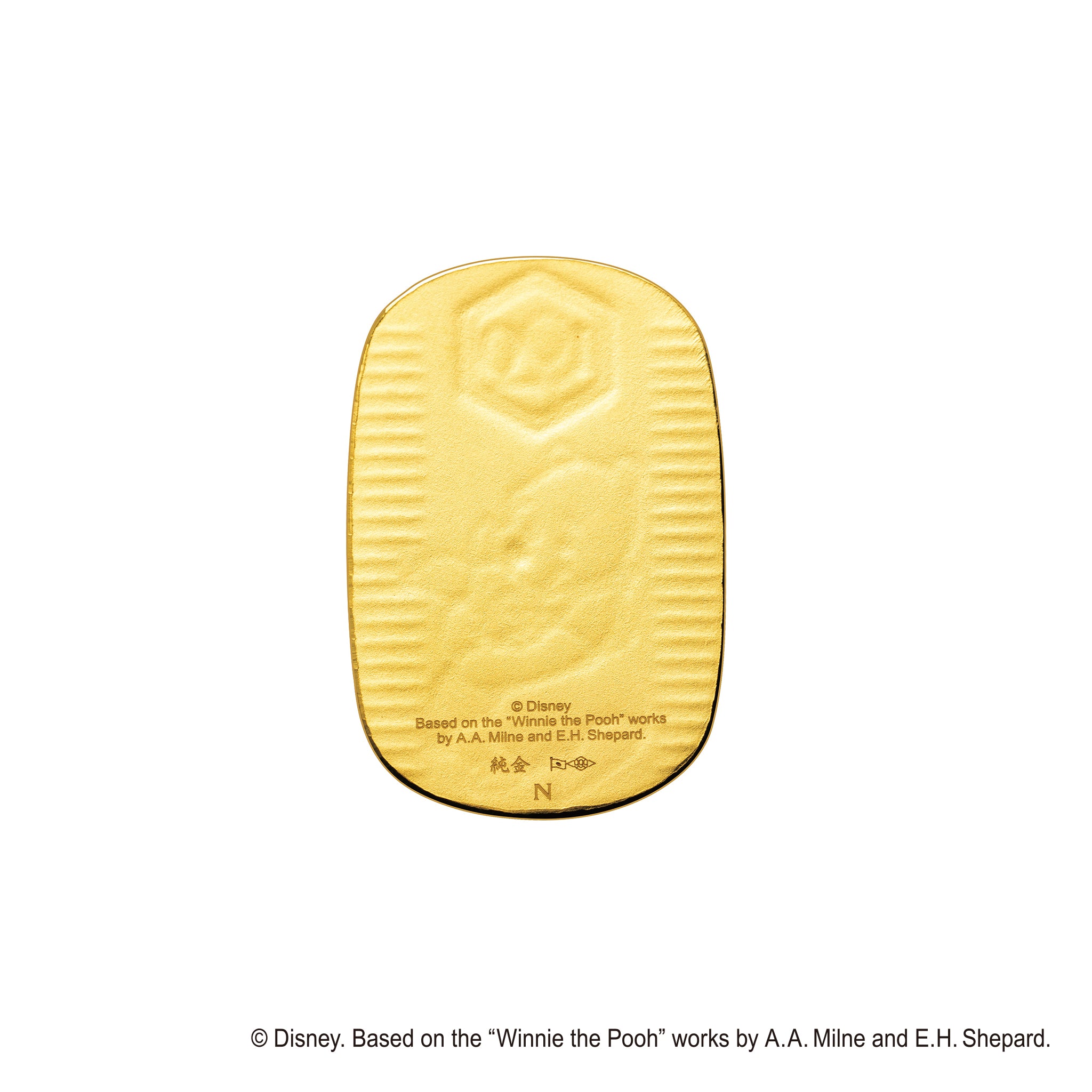 K24金製品(純金/2枚セット/くまのプーさん/10g・20g/造幣局品位刻印付)《26H03705》