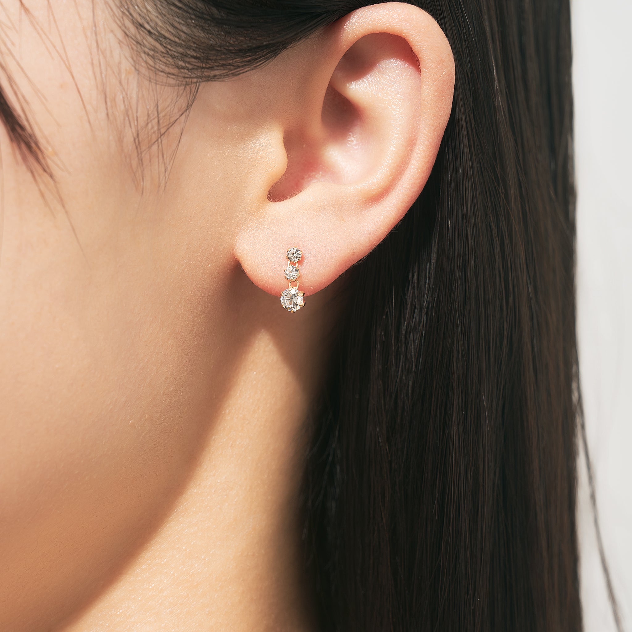 キュービックジルコニアK10ピアス《26H03810》