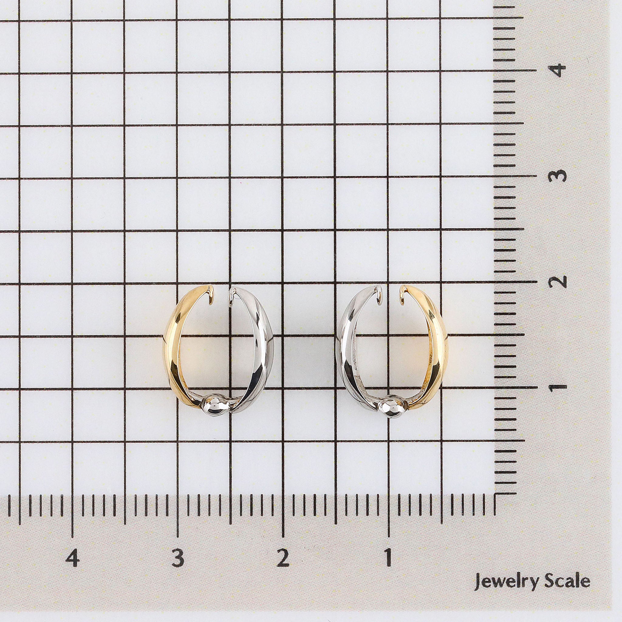 K10イヤリング(コンビカラー/ピアリング)《26N01610》