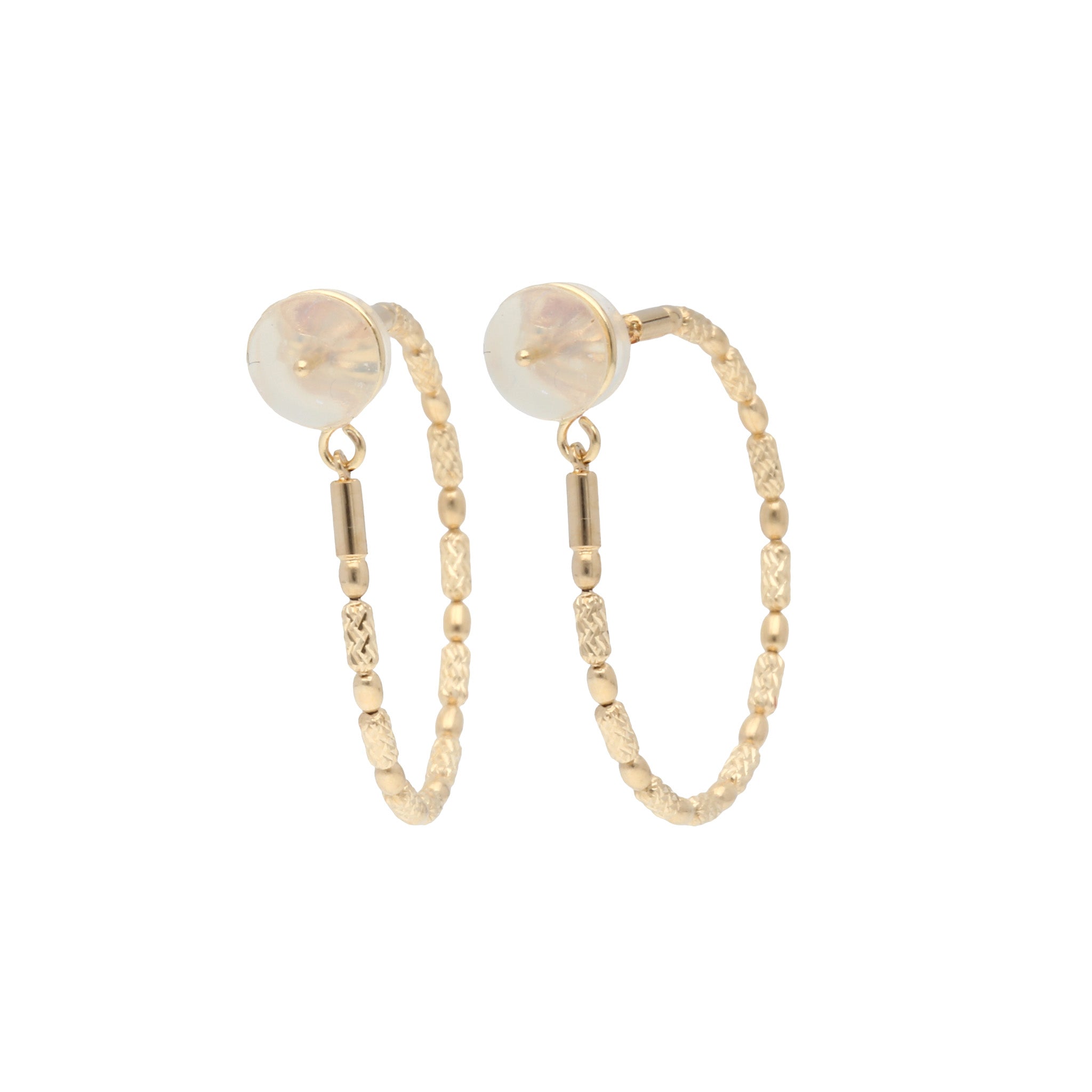 K18ピアス(フープ)《26N01205》