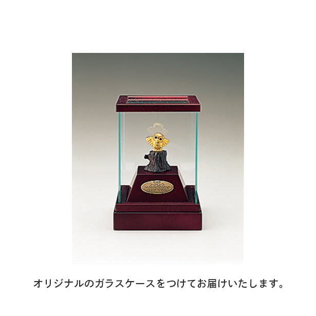 K24金製品(純金/フクロウ -光則-)《26N03002》