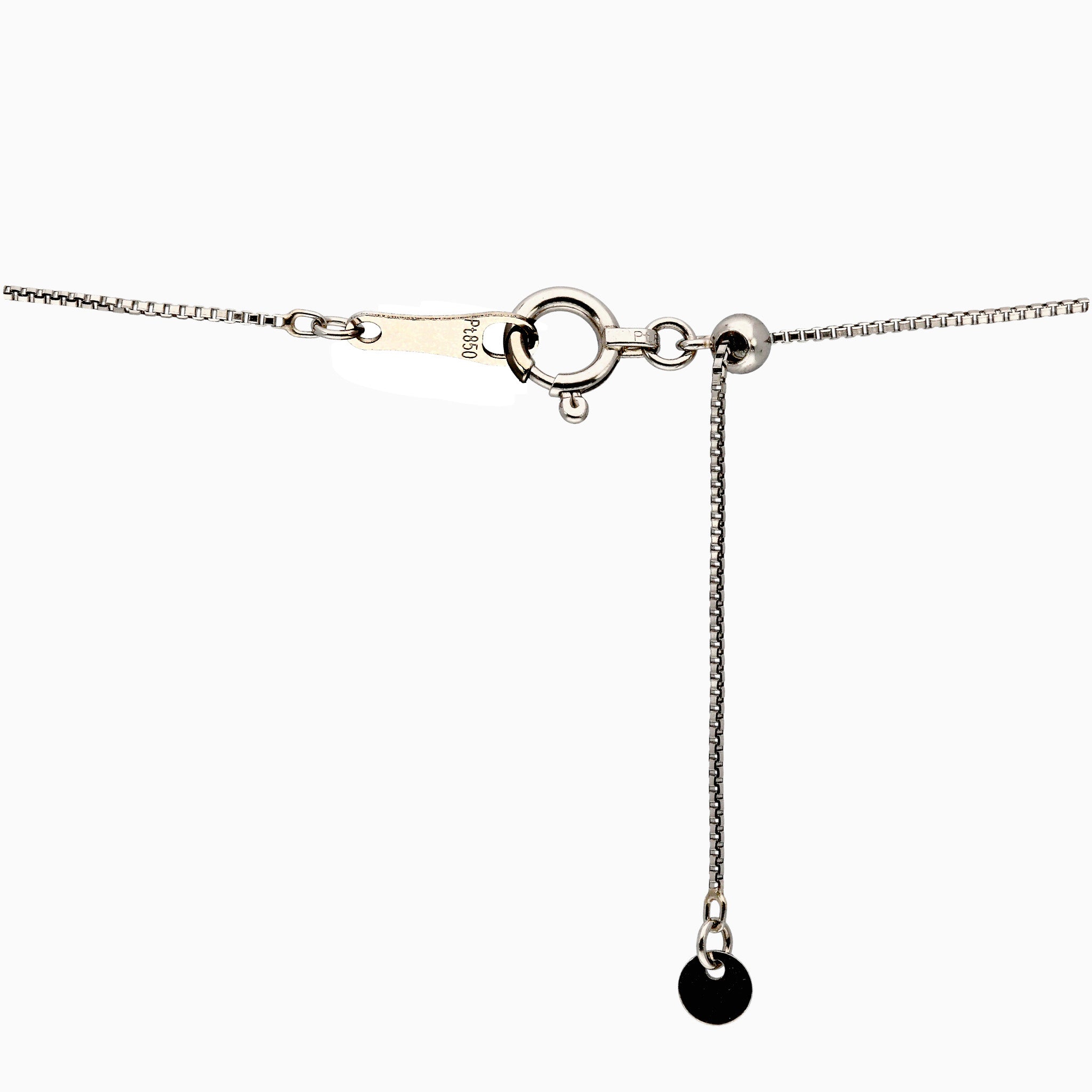 【限定1点】ブルースピネル/ダイヤモンド プラチナネックレス(8月誕生石/鑑別書付)《26T10108》