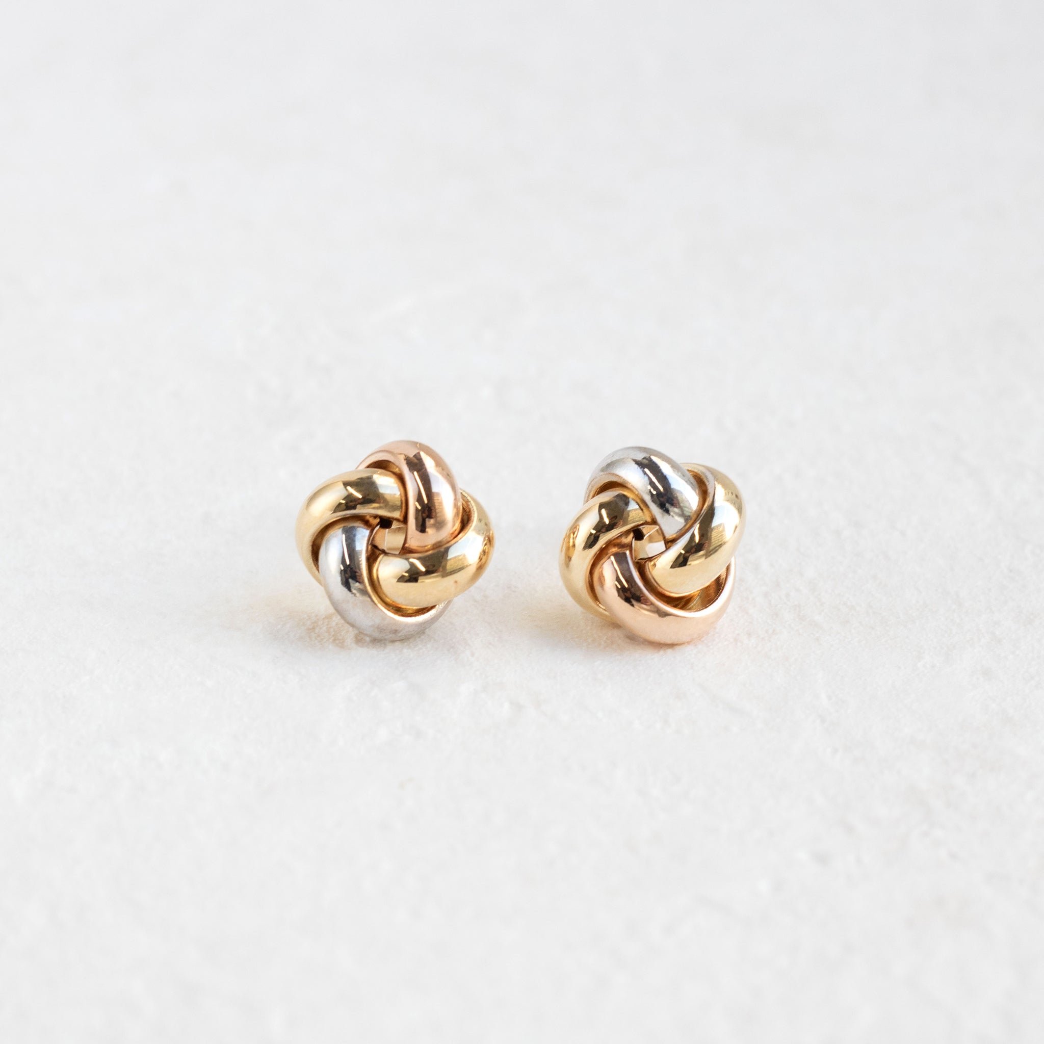 K18ピアス(スリーカラー/イタリア製)《26T10125》 | 京セラジュエリー