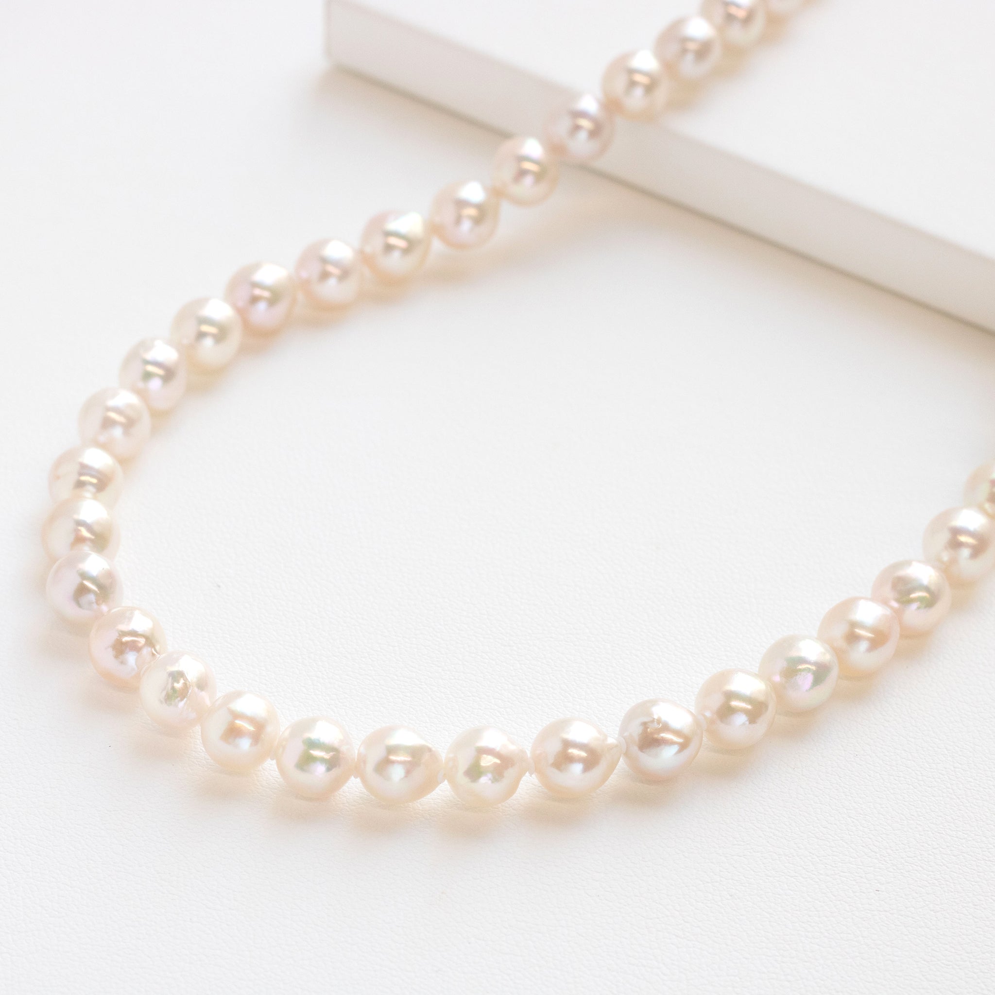 【限定1点】パールネックレス(アコヤ真珠/7.5mm/6月誕生石)《26T10142》