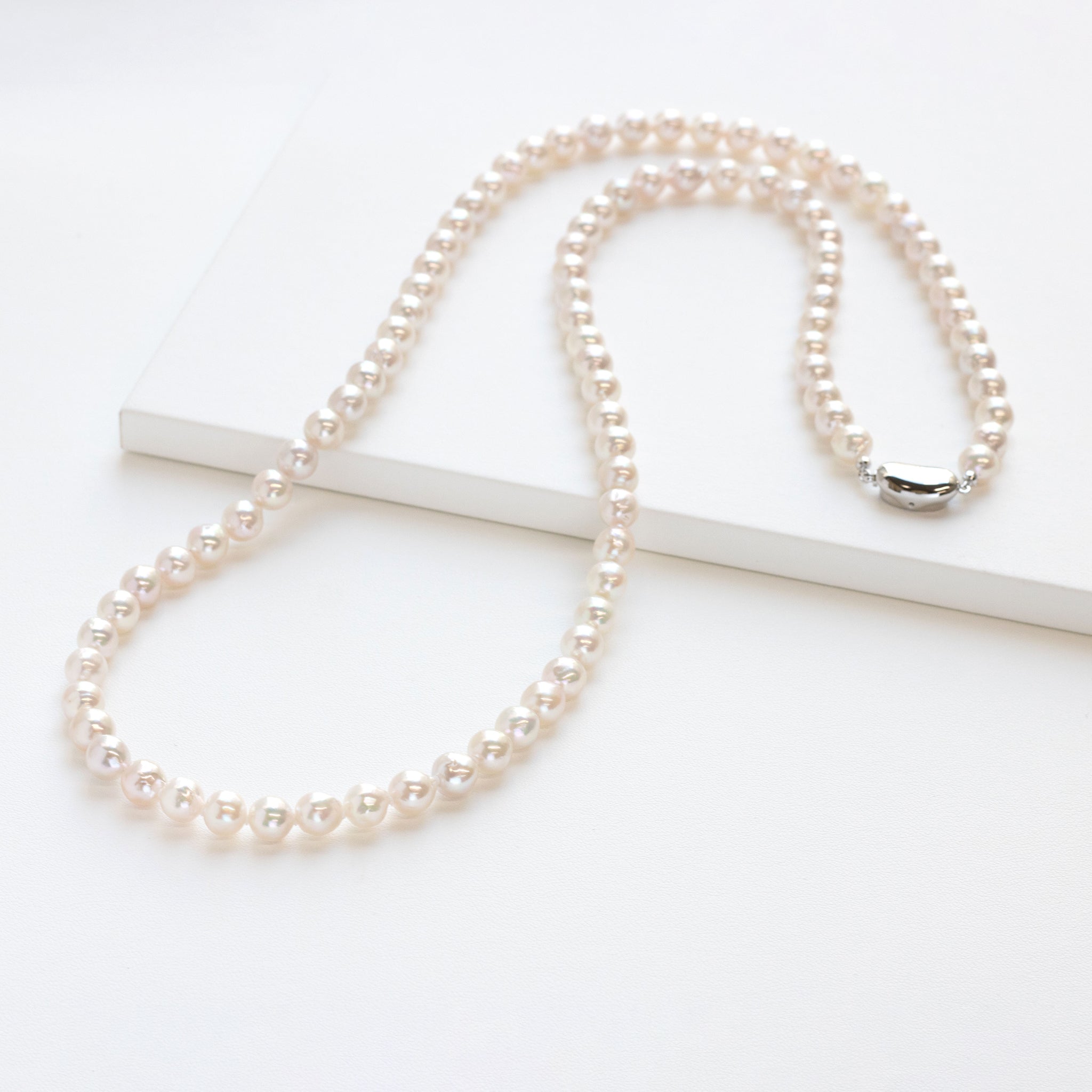 【限定1点】パールネックレス(アコヤ真珠/7.5mm/6月誕生石)《26T10142》