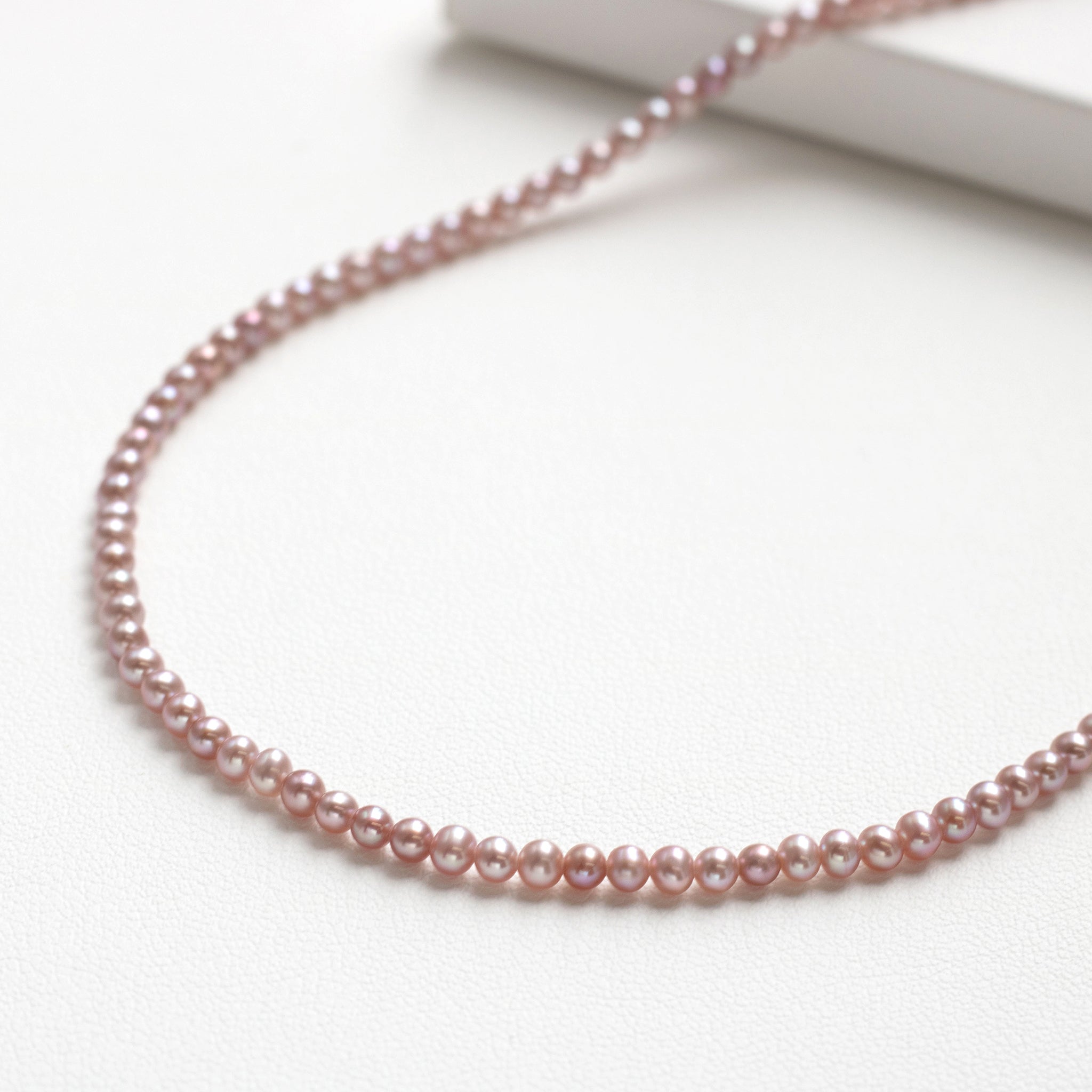 【限定6点】パールネックレス(淡水真珠/3mm/6月誕生石)《26T10170》