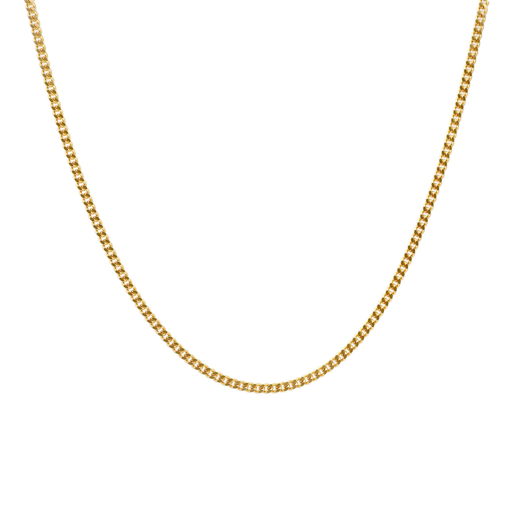 5点限定】K18イエローゴールドネックレス(喜平/2面シングルカット/10g