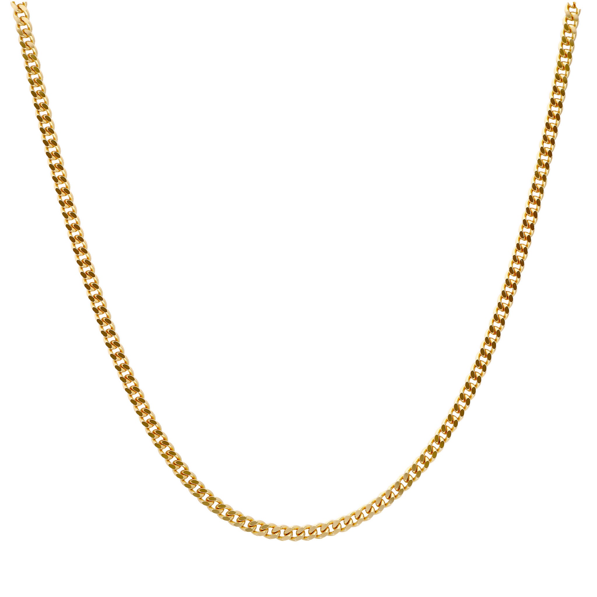 5点限定】K18イエローゴールドネックレス(喜平/2面シングルカット/20g