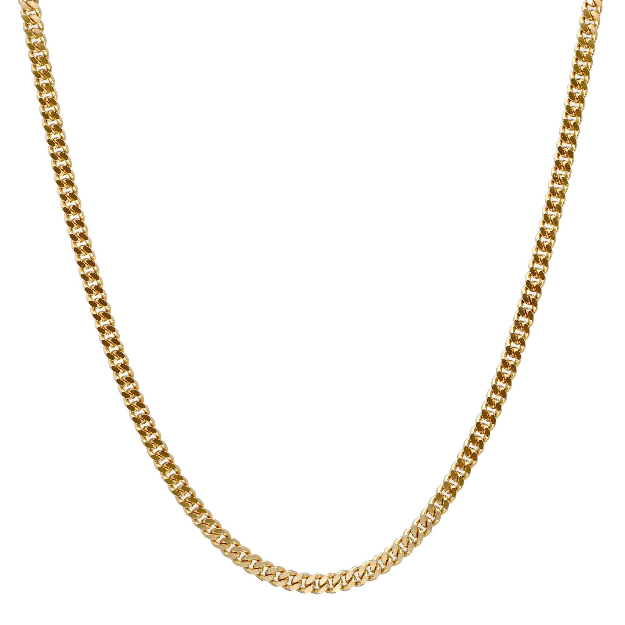 【5点限定】K18イエローゴールドネックレス(喜平/2面シングルカット/30g/50cm)≪JNKY2029≫