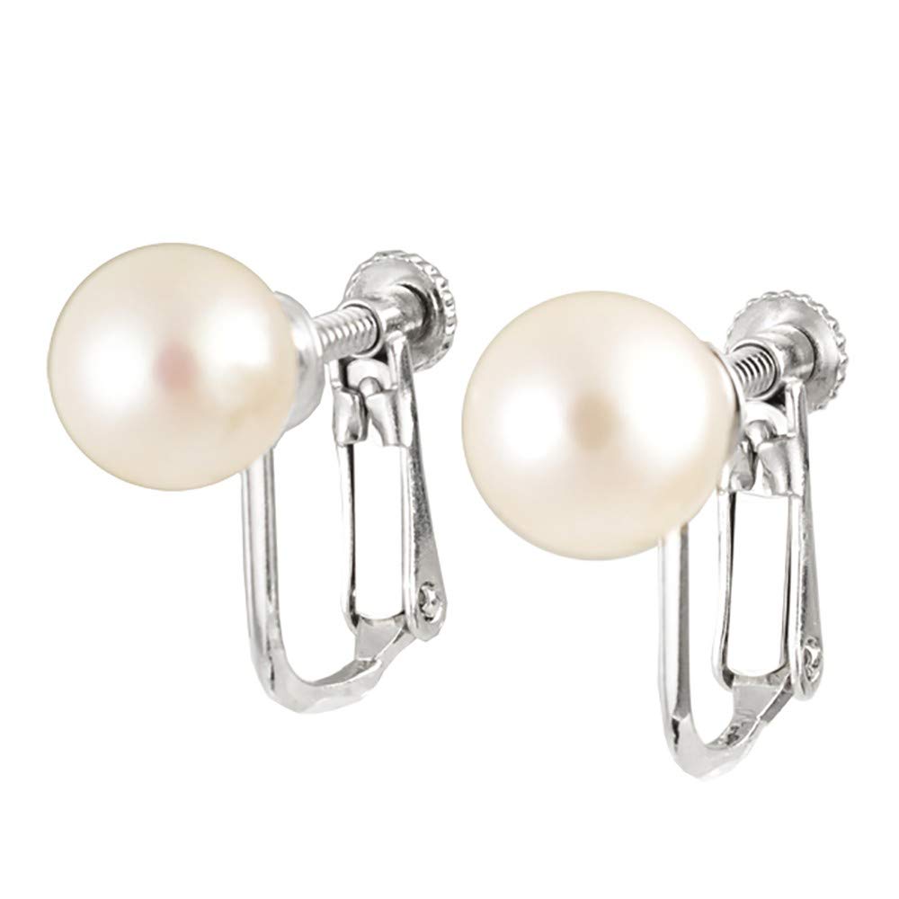 パール シルバーイヤリング(アコヤ真珠/7.0mm~7.5mm/6月誕生石)《WESQ3096》