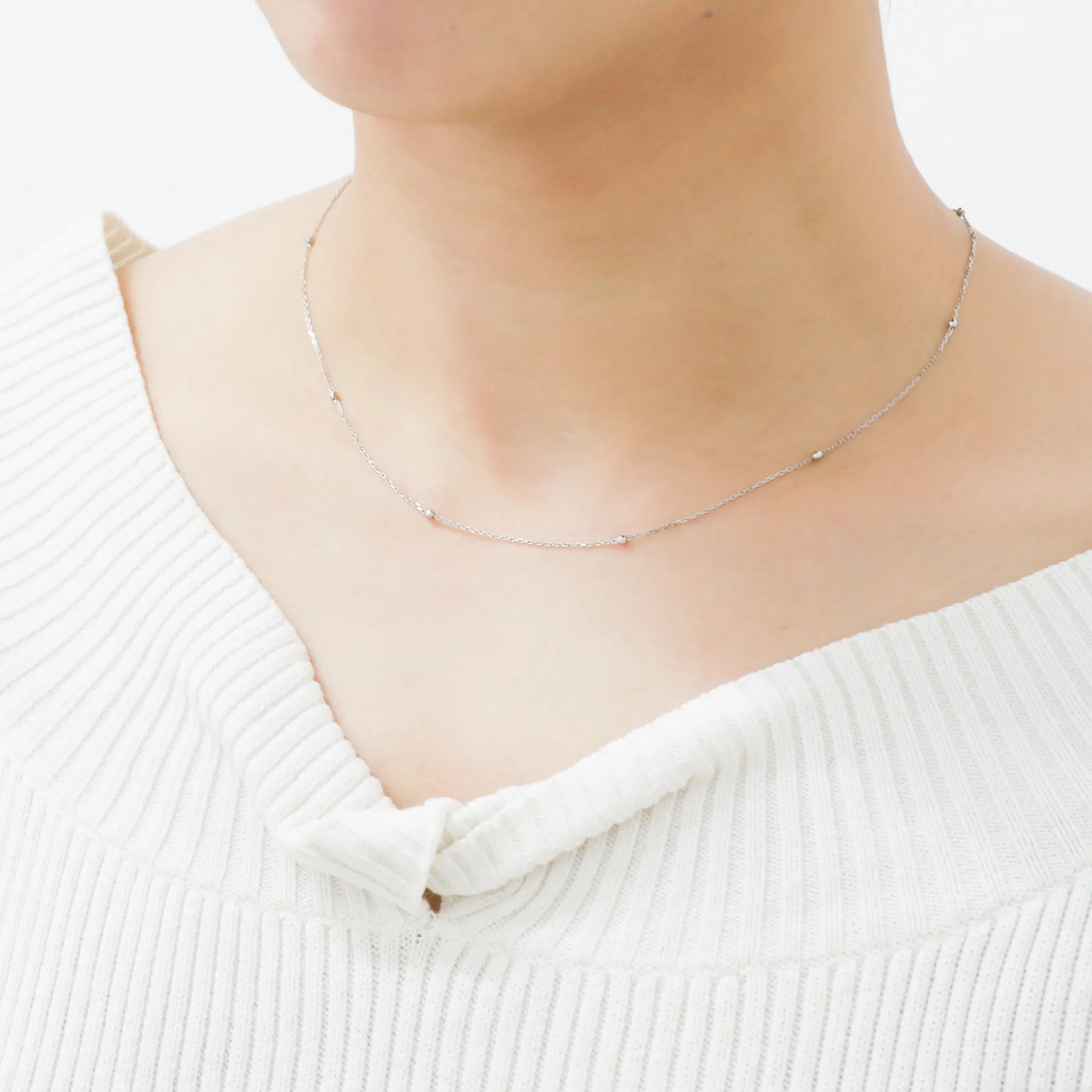 【最終価格¥7,777】プラチナネックレスチェーン《AC260707》
