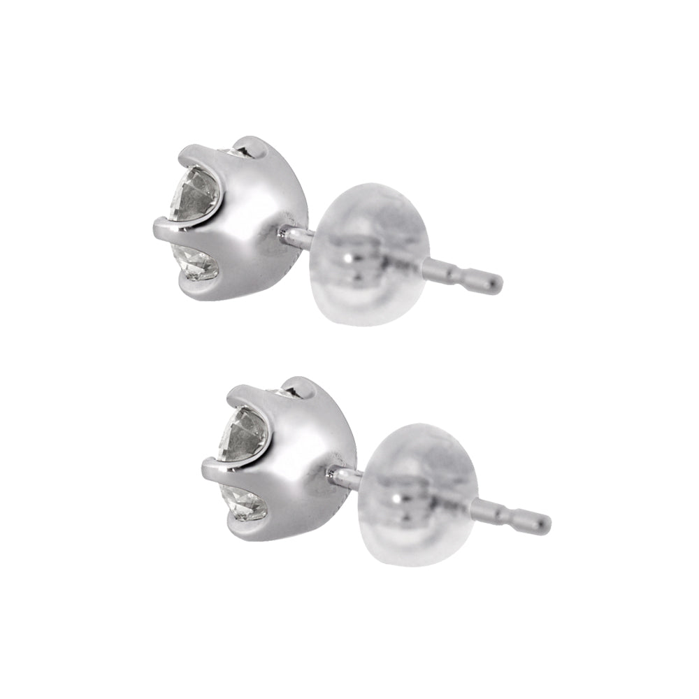 【1点限定】ダイヤモンドプラチナピアス(計1.096ct/I/I1/GD/中央宝石研究所鑑定書付)《GEPD0064》