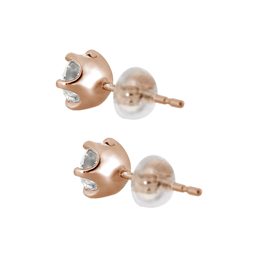 【1点限定】ダイヤモンド K18ピアス (計1.030カラット/K/SI2/VG/PG/中央宝石研究所)《GEPD0042》