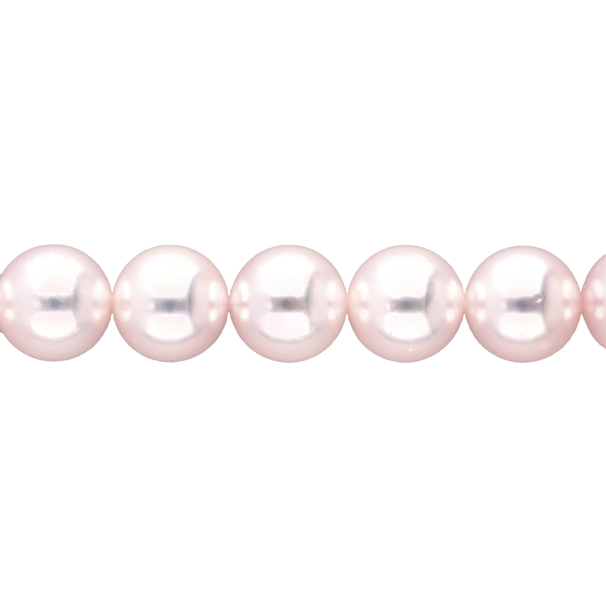 パール シルバー /K14ネックレス/イヤリングセット(オーロラロゼ/アコヤ真珠/8.0mm~8.5mm/2点セット/6月誕生石/鑑別鑑定書付き)《JACQ1893》