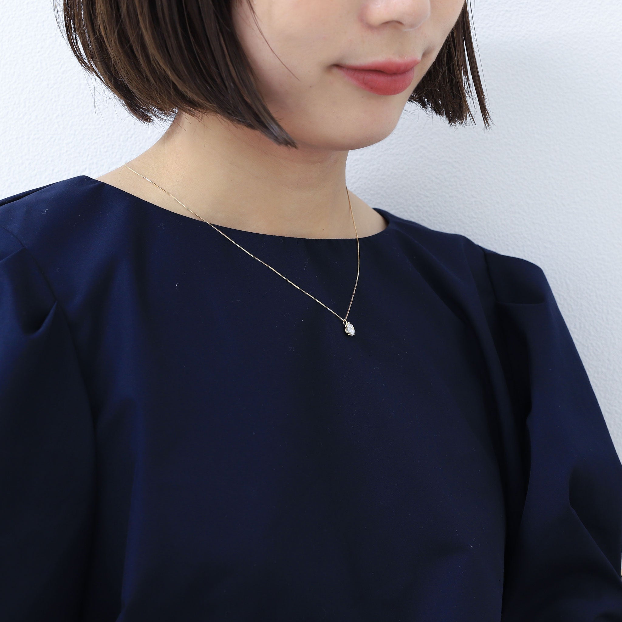 【1点限定】ダイヤモンド K18ネックレス(1.007カラット/6本爪/F/SI2/3EX/中央宝石研究所鑑定書付き)≪GPDD0008≫