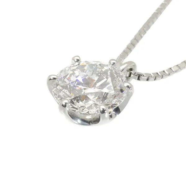 【1点限定】ダイヤモンド プラチナネックレス(1.003カラット/L/SI2/VG/中宝研)《GPDD0053》