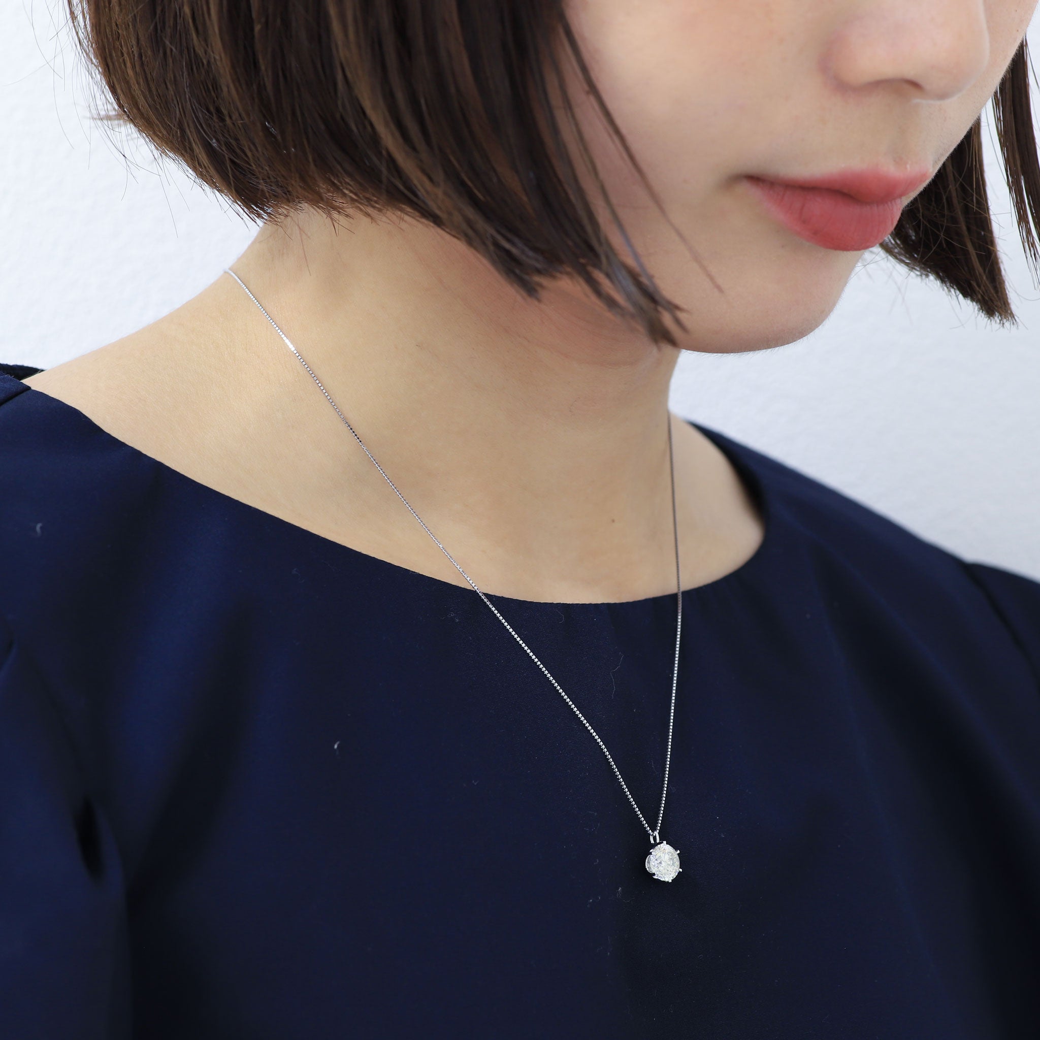【1点限定】ダイヤモンド プラチナネックレス(2.016カラット/6本爪/M/I1/GD/一粒/中央宝石研究所鑑定書付き)≪GPDD0015≫
