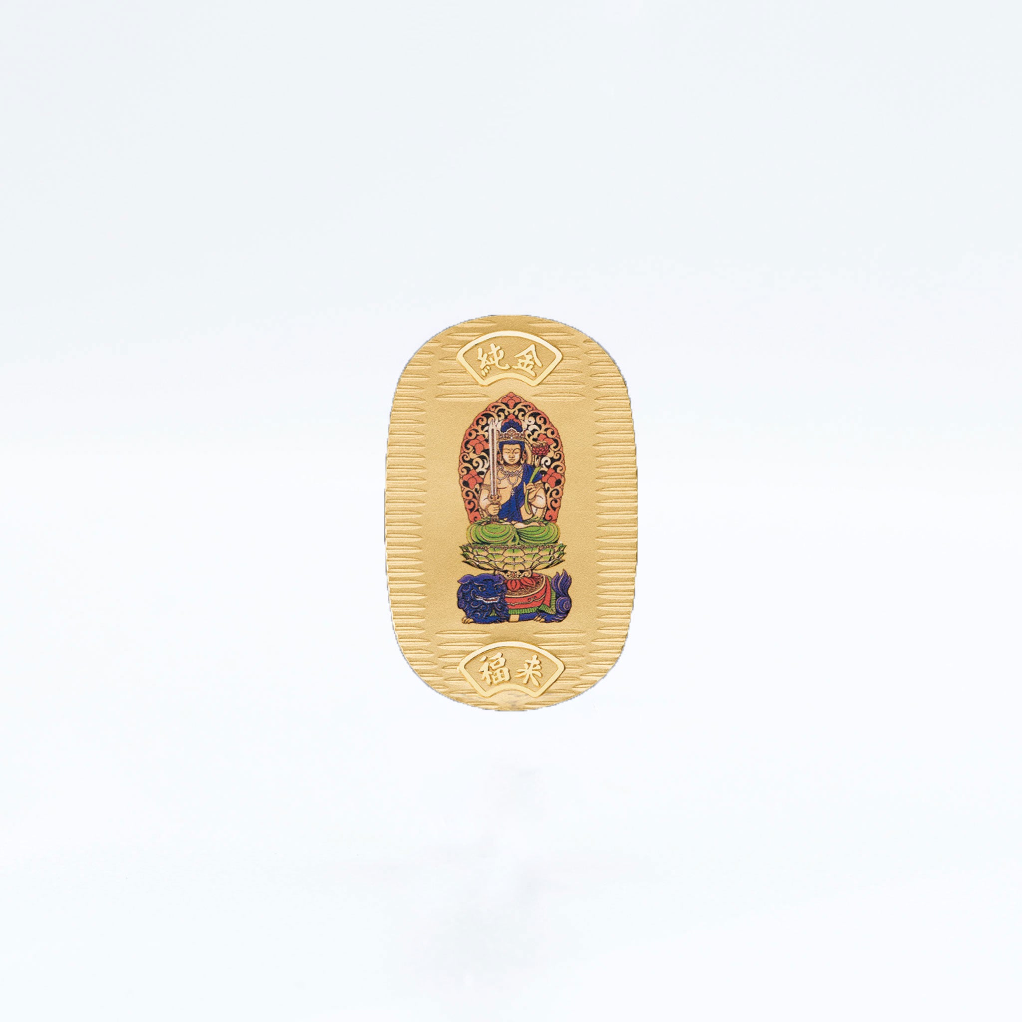 K24小判(5g/純金/御守/卯/文殊菩薩)《JACY1946》