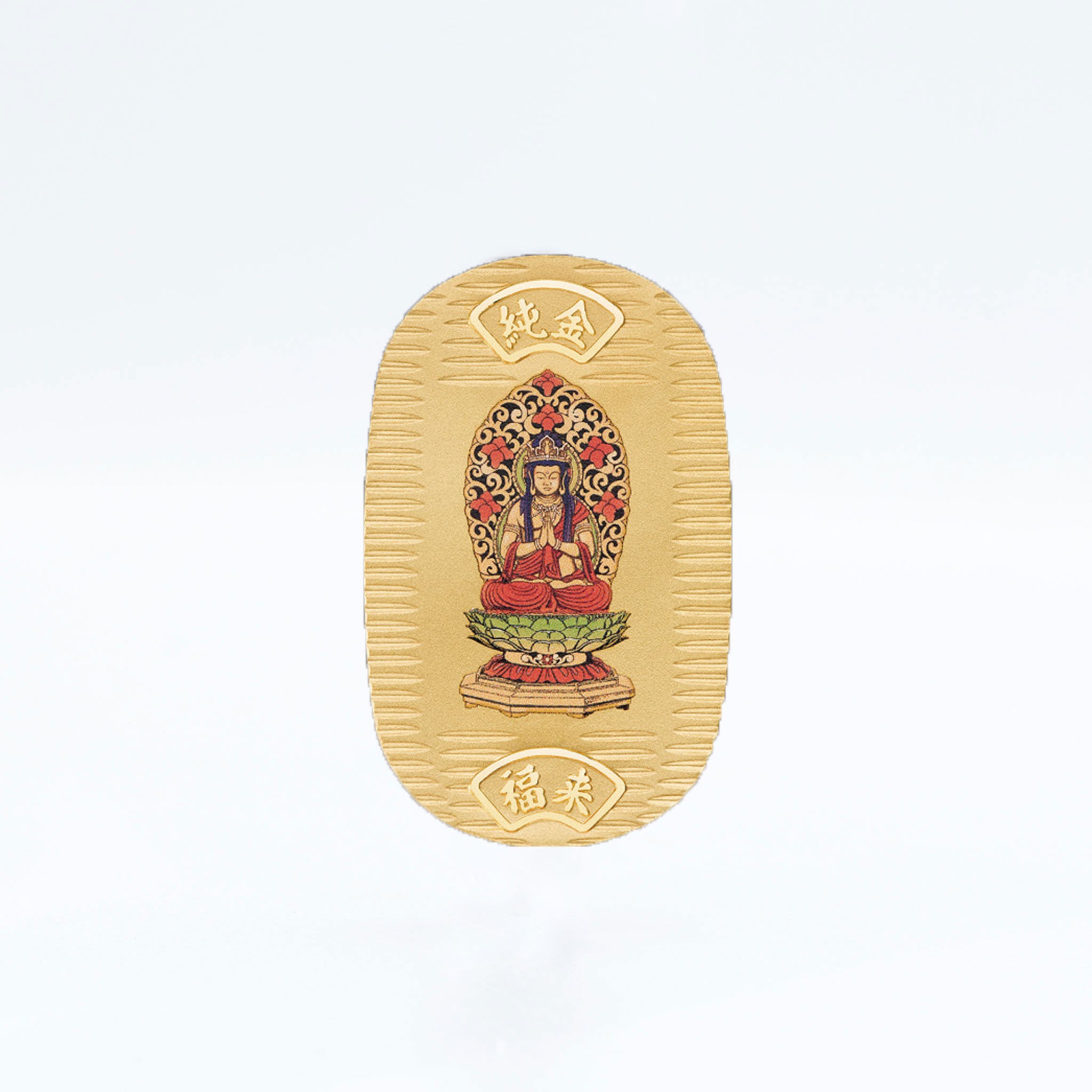 K24小判(10g/純金/御守/午/勢至菩薩)《JACY1951》