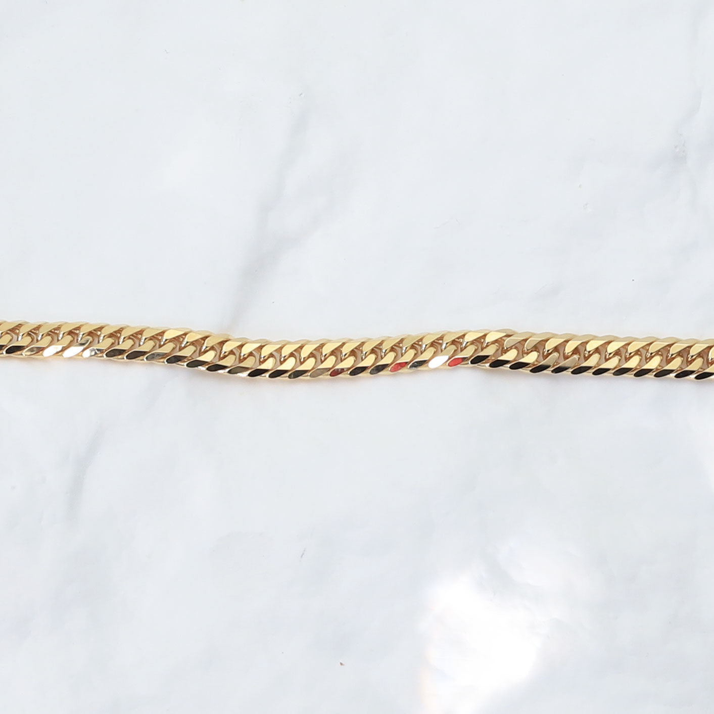 【5点限定】K18イエローゴールドブレスレット(喜平/6面ダブルカット/10g/18cm)≪JBCY2031≫