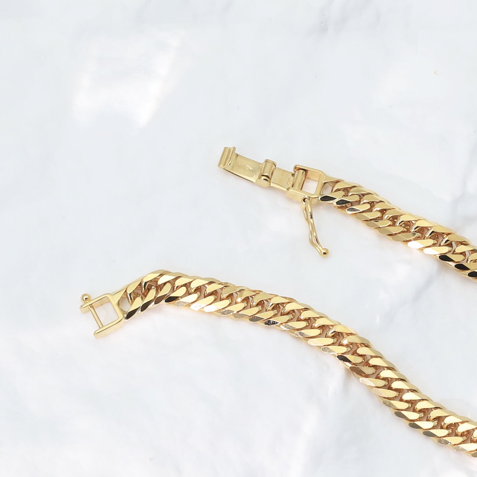 【5点限定】K18イエローゴールドブレスレット(喜平6面ダブルカット/20g/20cm)≪JBCY2013≫