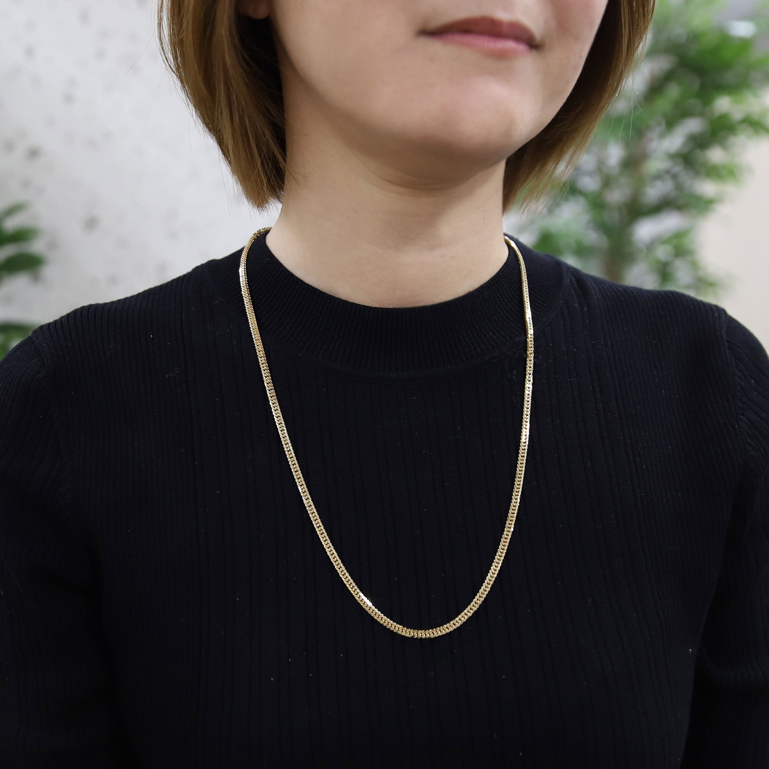 【2点限定】K18イエローゴールドネックレス(喜平6面ダブルカット/20g/60cm)≪JNKY2009≫