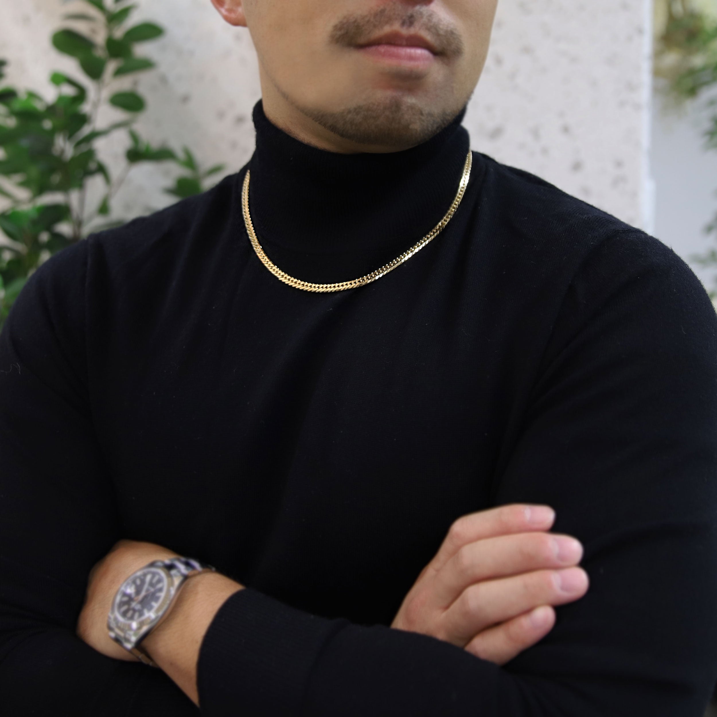 【2点限定】K18イエローゴールドネックレス(喜平6面ダブルカット/30g/50cm)≪JNKY1926≫