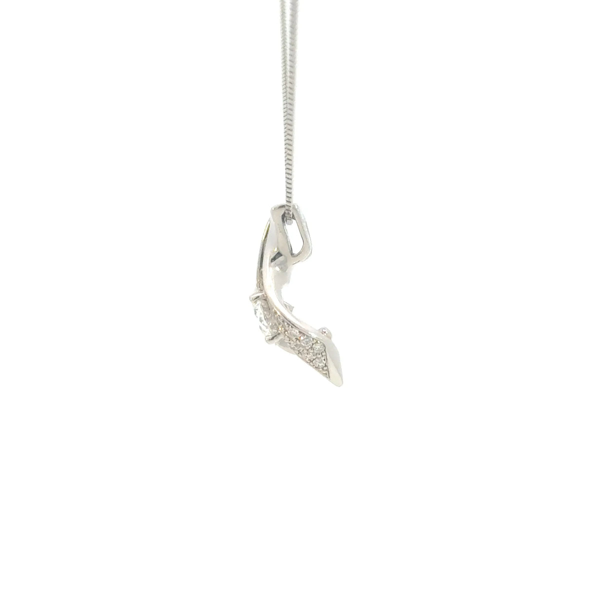 【限定1点】ダイヤモンド プラチナネックレス(1.019ct/G/I1/VeryGood/グレーディングレポート付/4月誕生石)《JPDD2123》