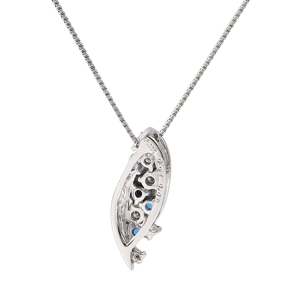 アウイナイト/ダイヤモンド プラチナネックレス《JPDN1523》