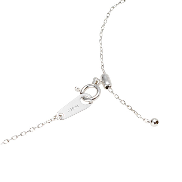 パール/ダイヤモンド プラチナネックレス(花珠/アコヤ真珠/彩凛珠/ベビーパール/6月誕生石/花珠鑑別鑑定書付き)《JPDQ1504》