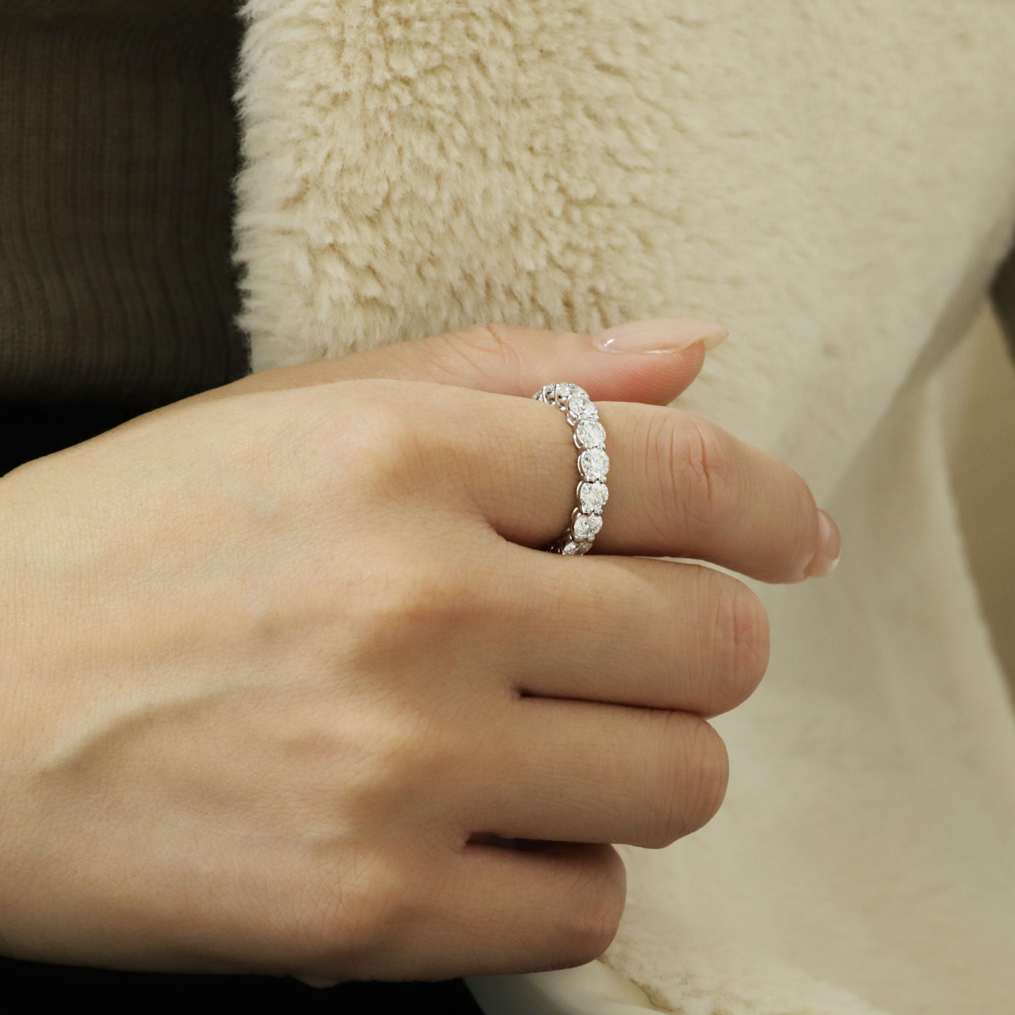 ダイヤモンド PTリング(計2.0カラット/Dカラー/VVS1/3EX(H&C)/4月誕生石/グレーディングレポート付き)《JRGD1362》