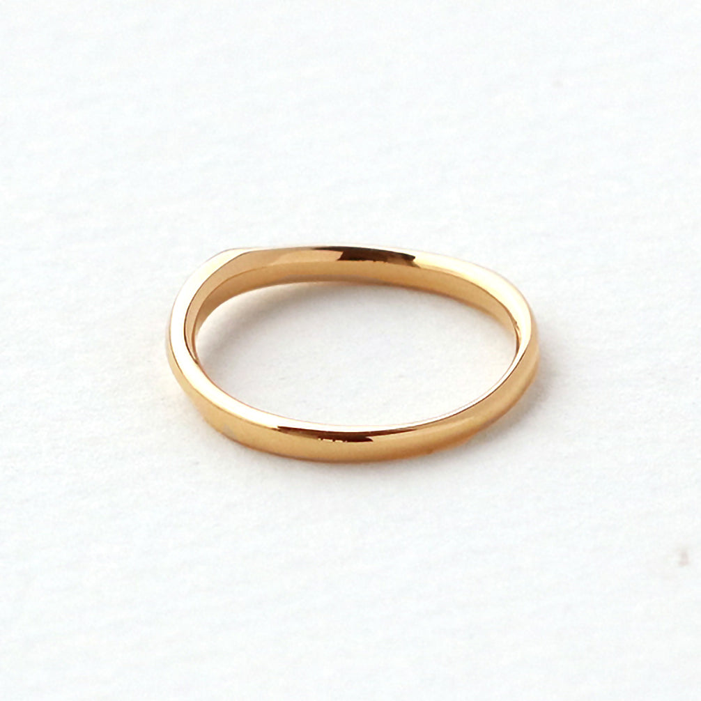 ダイヤモンド K18リング(ピンクゴールド/4月誕生石)《LU00101-PG》